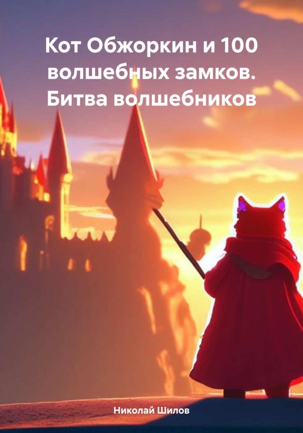 Обложка книги «Кот Обжоркин и 100 волшебных замков. Битва волшебников»