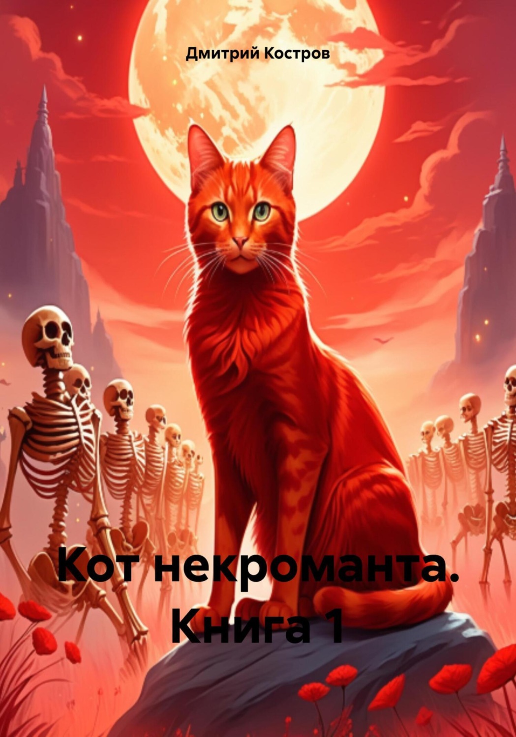 Обложка книги «Кот некроманта. Книга 1»