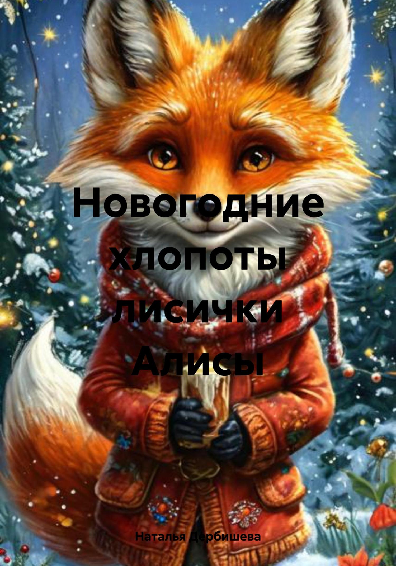 Обложка книги «Новогодние хлопоты лисички Алисы»