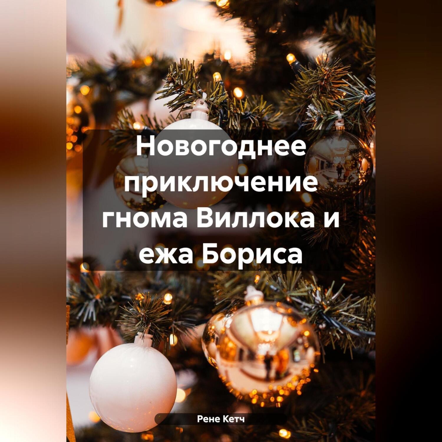 Обложка книги «Новогоднее приключение гнома Виллока и ежа Бориса»