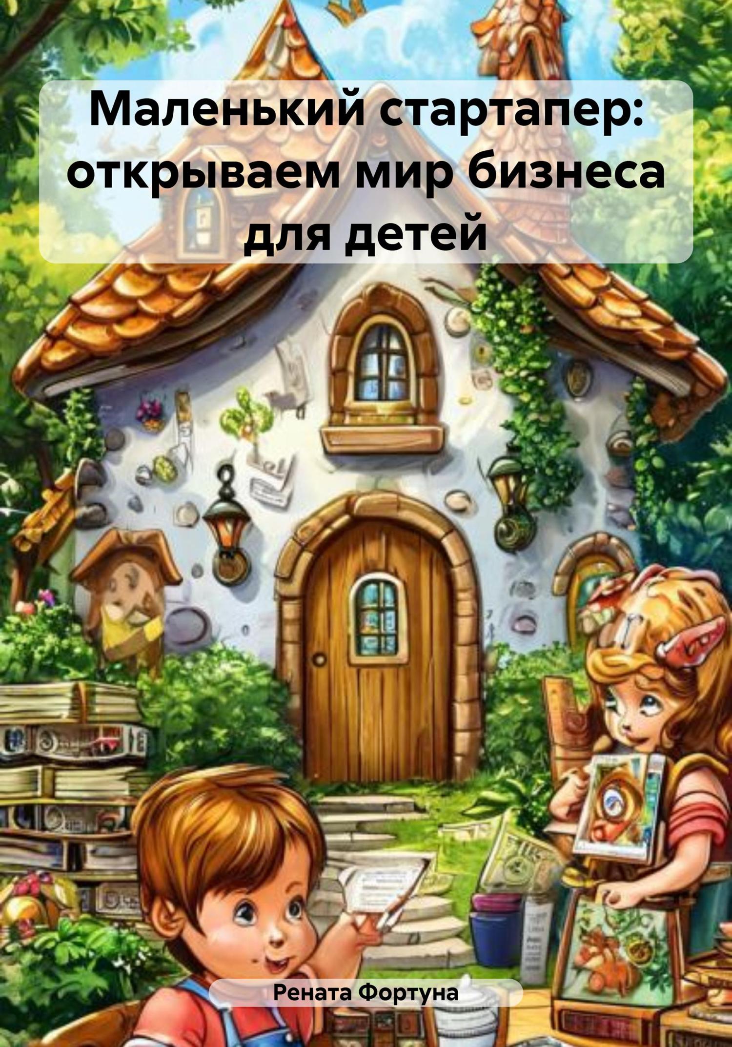 Обложка книги «Маленький стартапер: открываем мир бизнеса для детей»