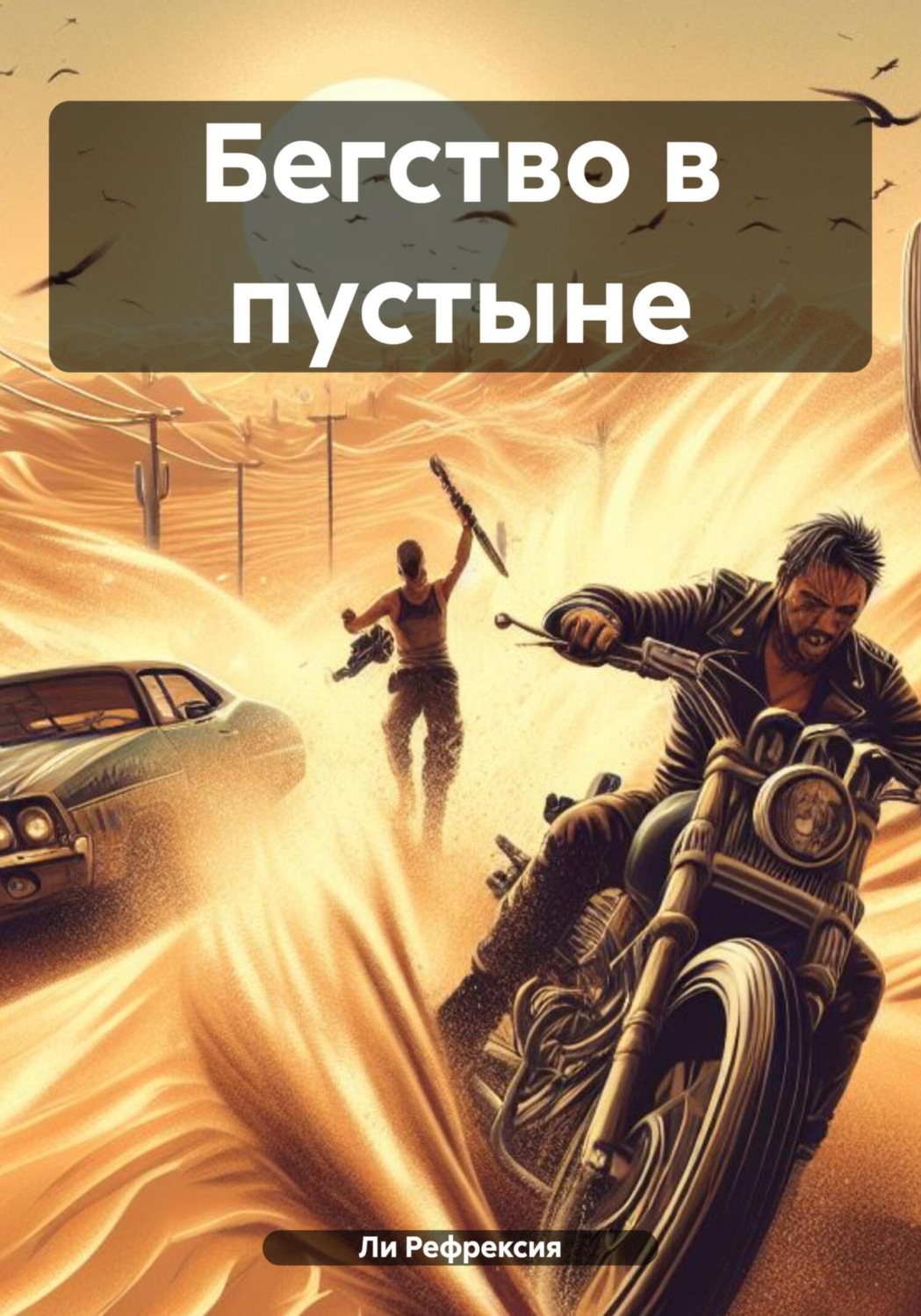 Обложка книги «Бегство в пустыне»