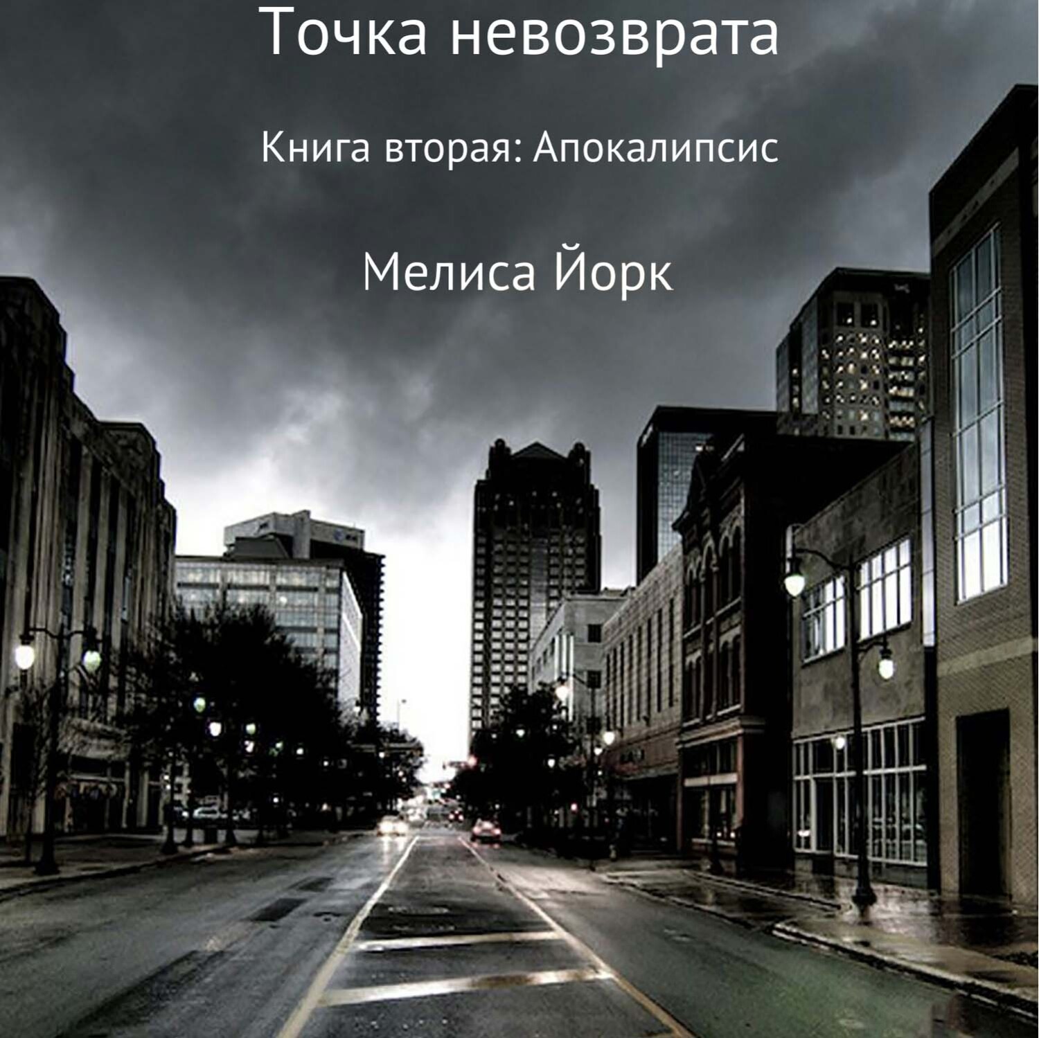 Обложка книги «Точка невозврата. Книга вторая: Апокалипсис»