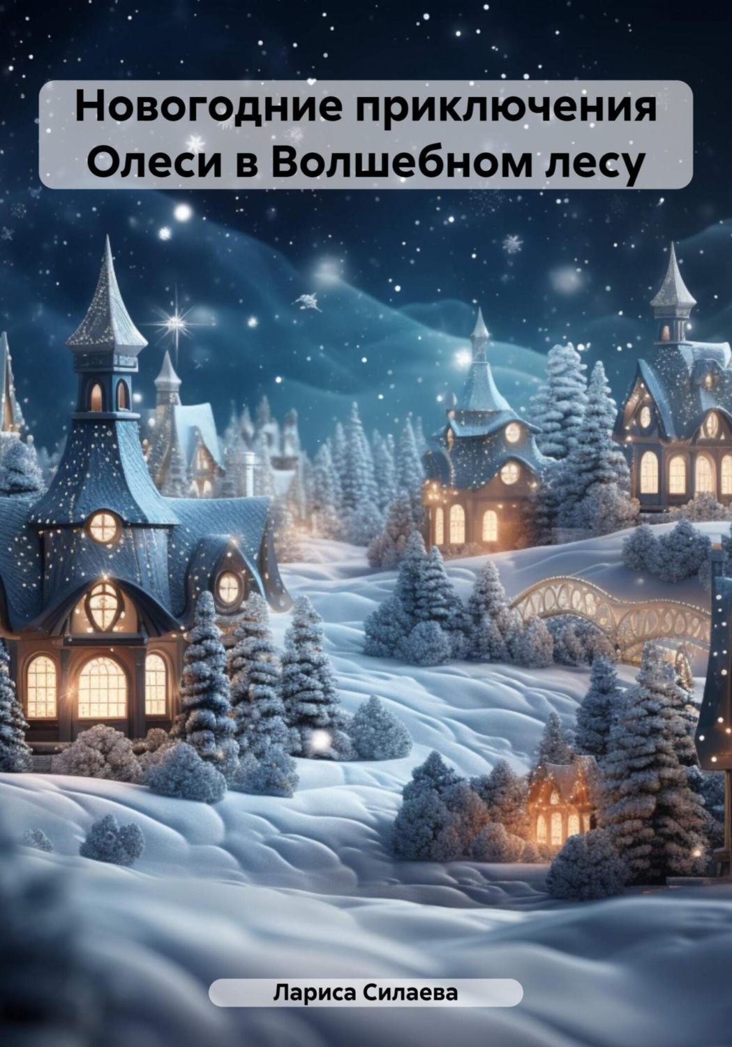 Обложка книги «Новогодние приключения Олеси в Волшебном лесу»