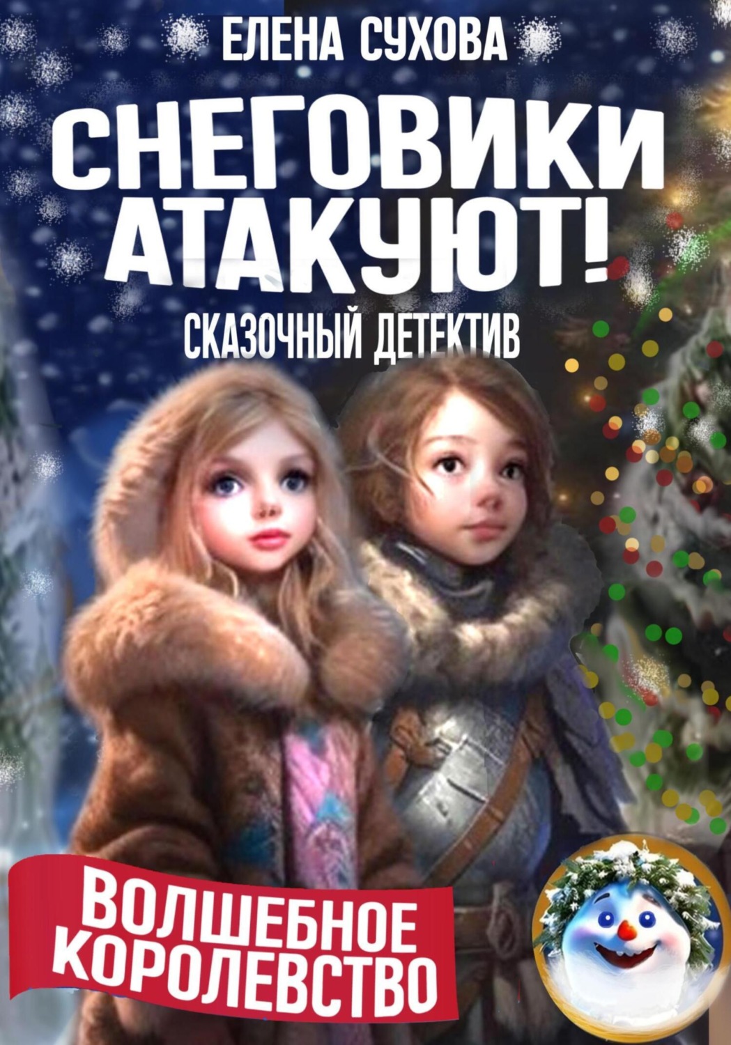 Обложка книги «Волшебное королевство. Снеговики атакуют!»