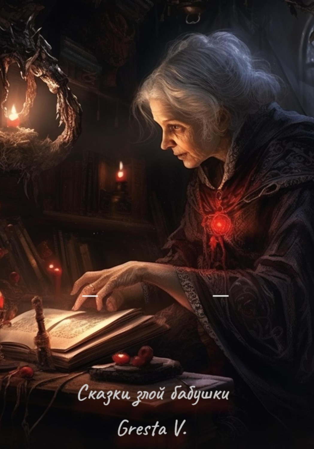 Обложка книги «Сказки злой бабушки»