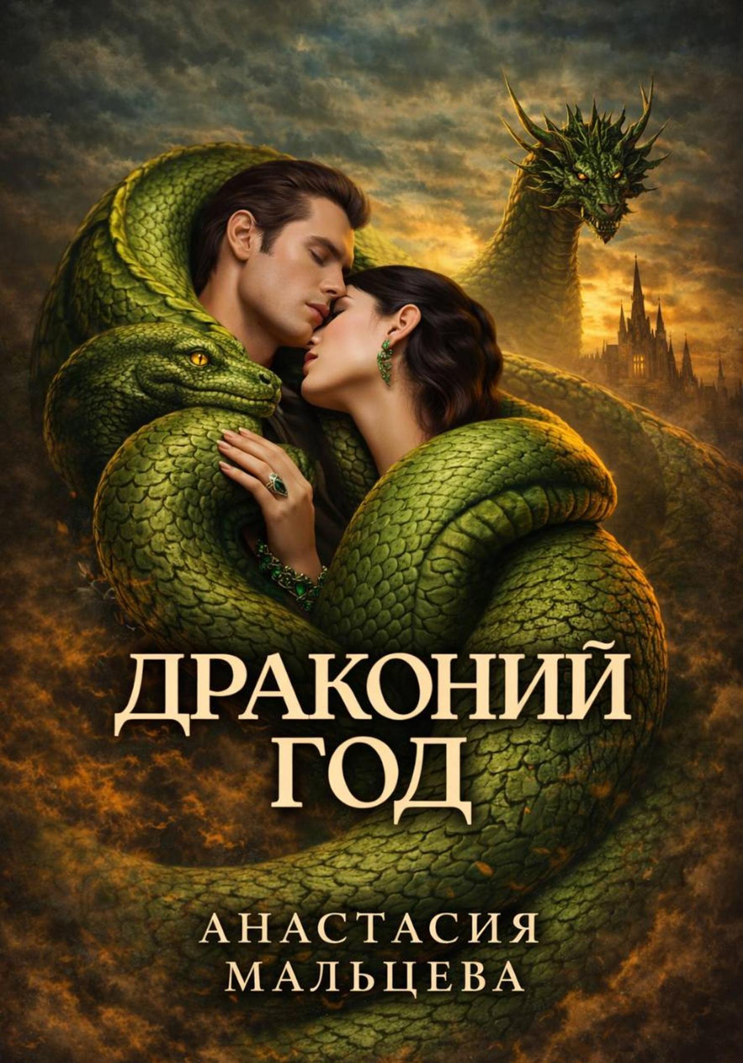 Обложка книги «Драконий Год»
