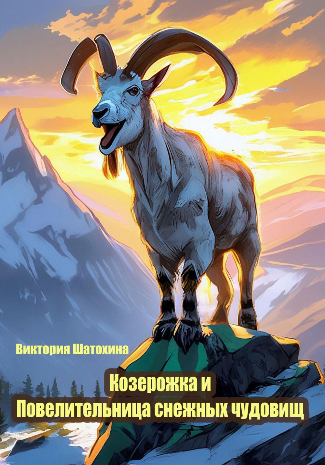 Обложка книги «Козерожка и Повелительница снежных чудовищ»