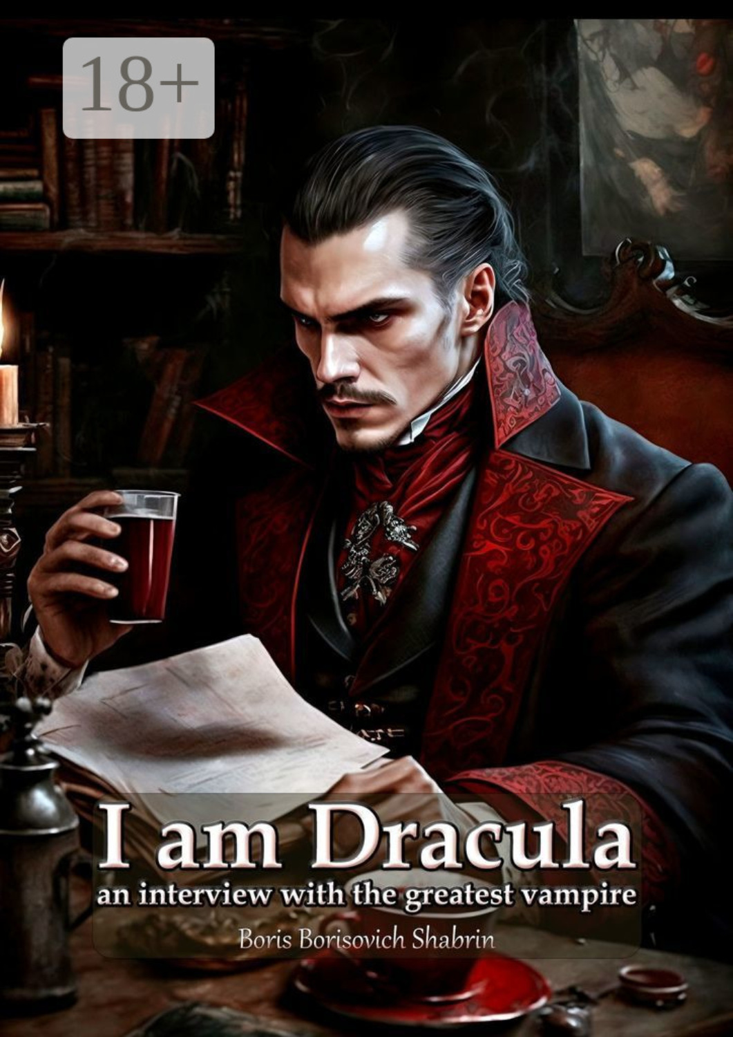 Обложка книги «I am Dracula. An interview with the greatest vampire»