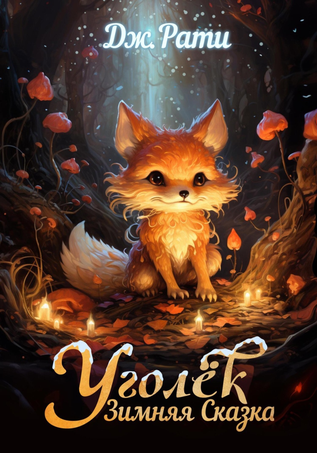 Обложка книги «Уголёк. Зимняя сказка»