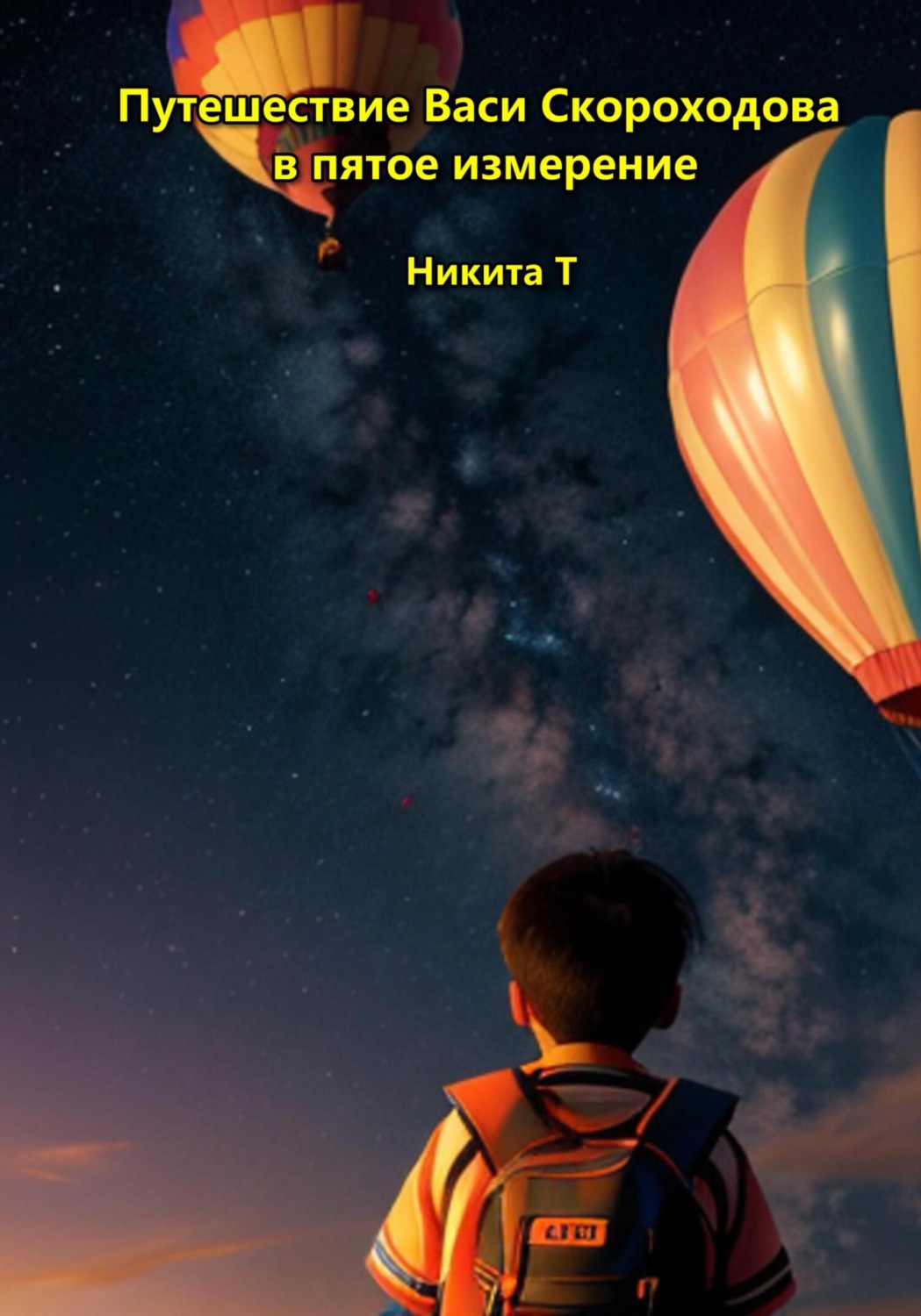 Обложка книги «Путешествие Васи Скороходова в пятое измерение»