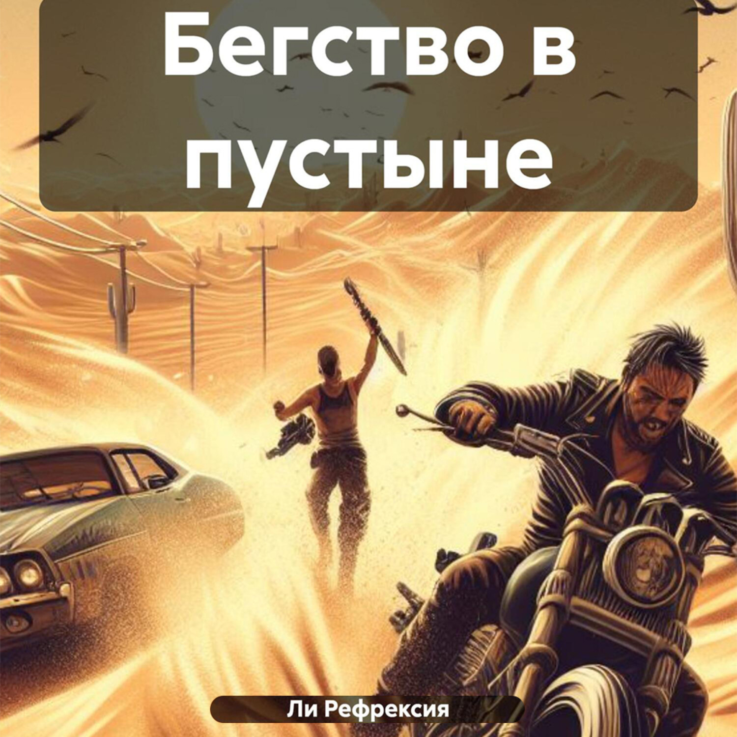 Обложка книги «Бегство в пустыне»