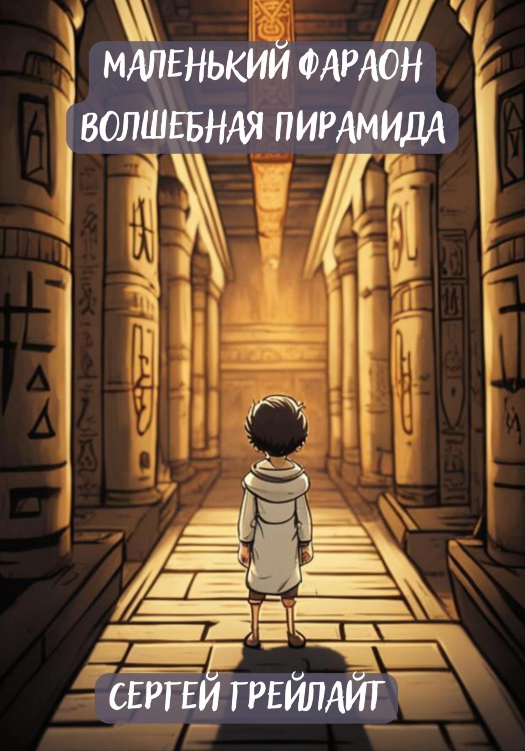 Обложка книги «Меленький Фараон. Волшебная пирамида»