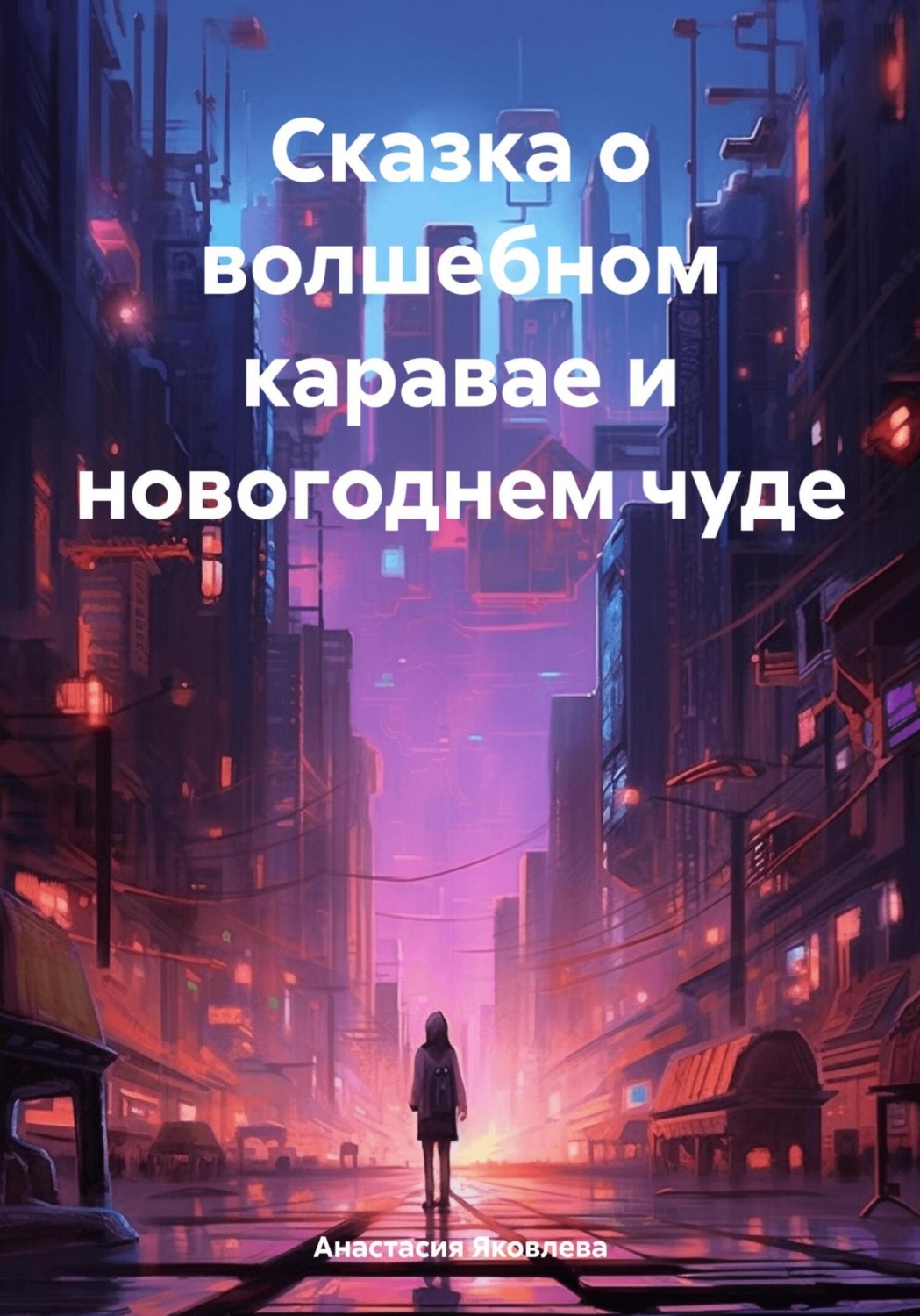 Обложка книги «Сказка о волшебном каравае и новогоднем чуде»
