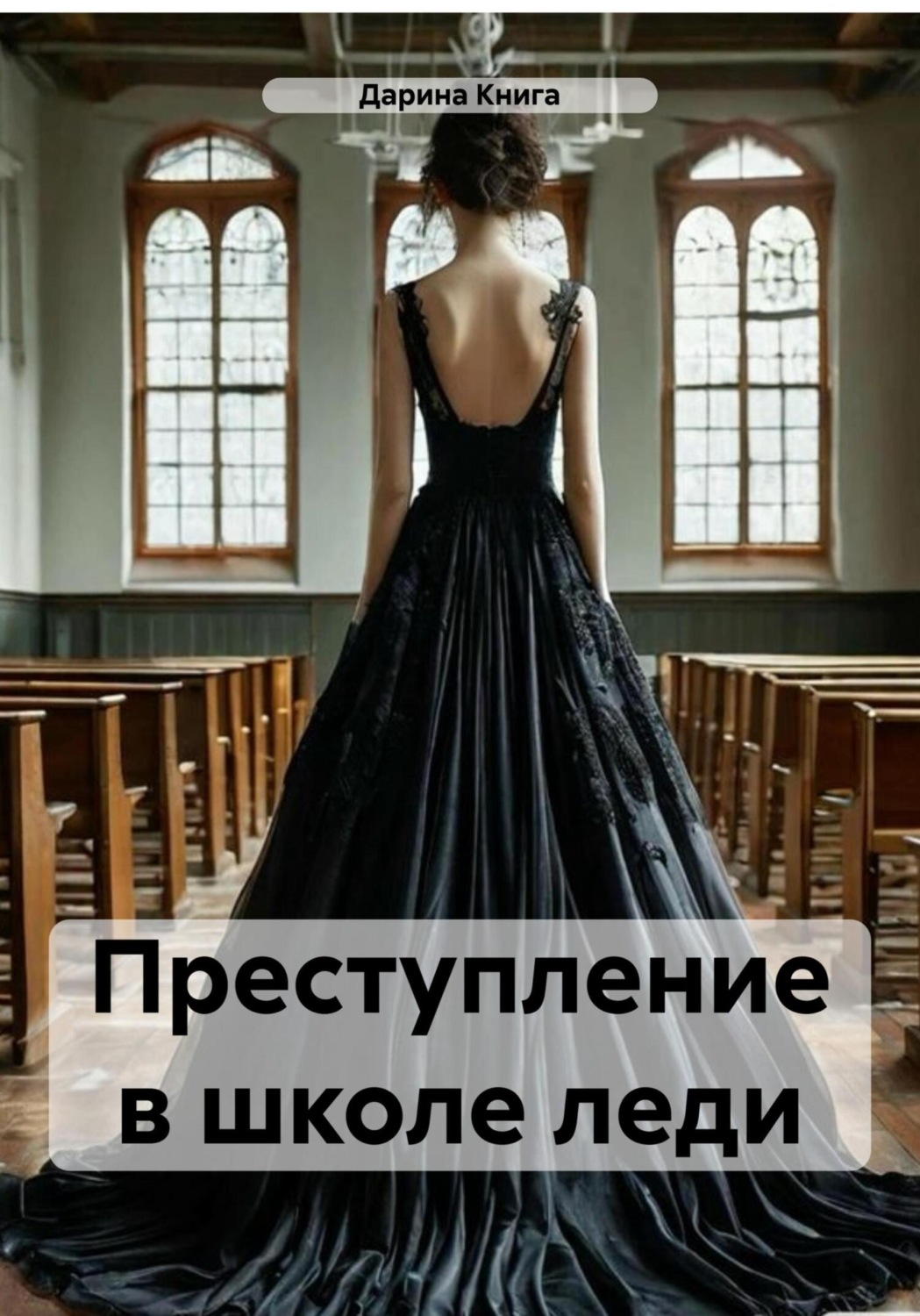 Обложка книги «Преступление в школе леди»