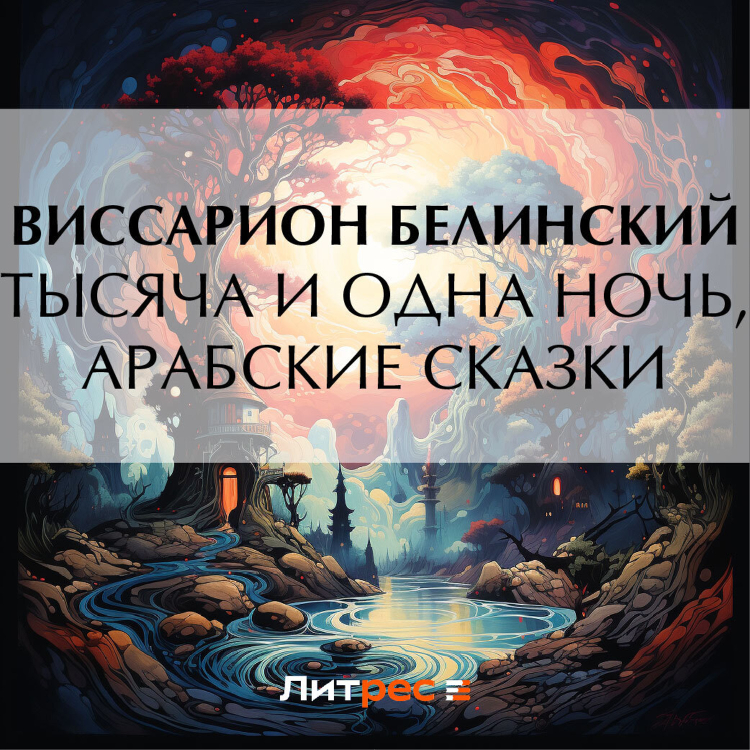 Обложка книги «Тысяча и одна ночь, арабские сказки»