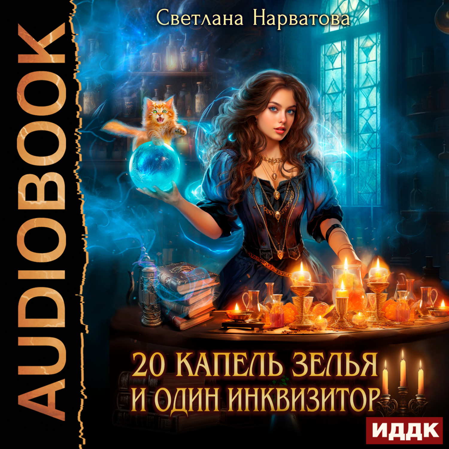 Обложка книги «Двадцать капель зелья и один инквизитор»