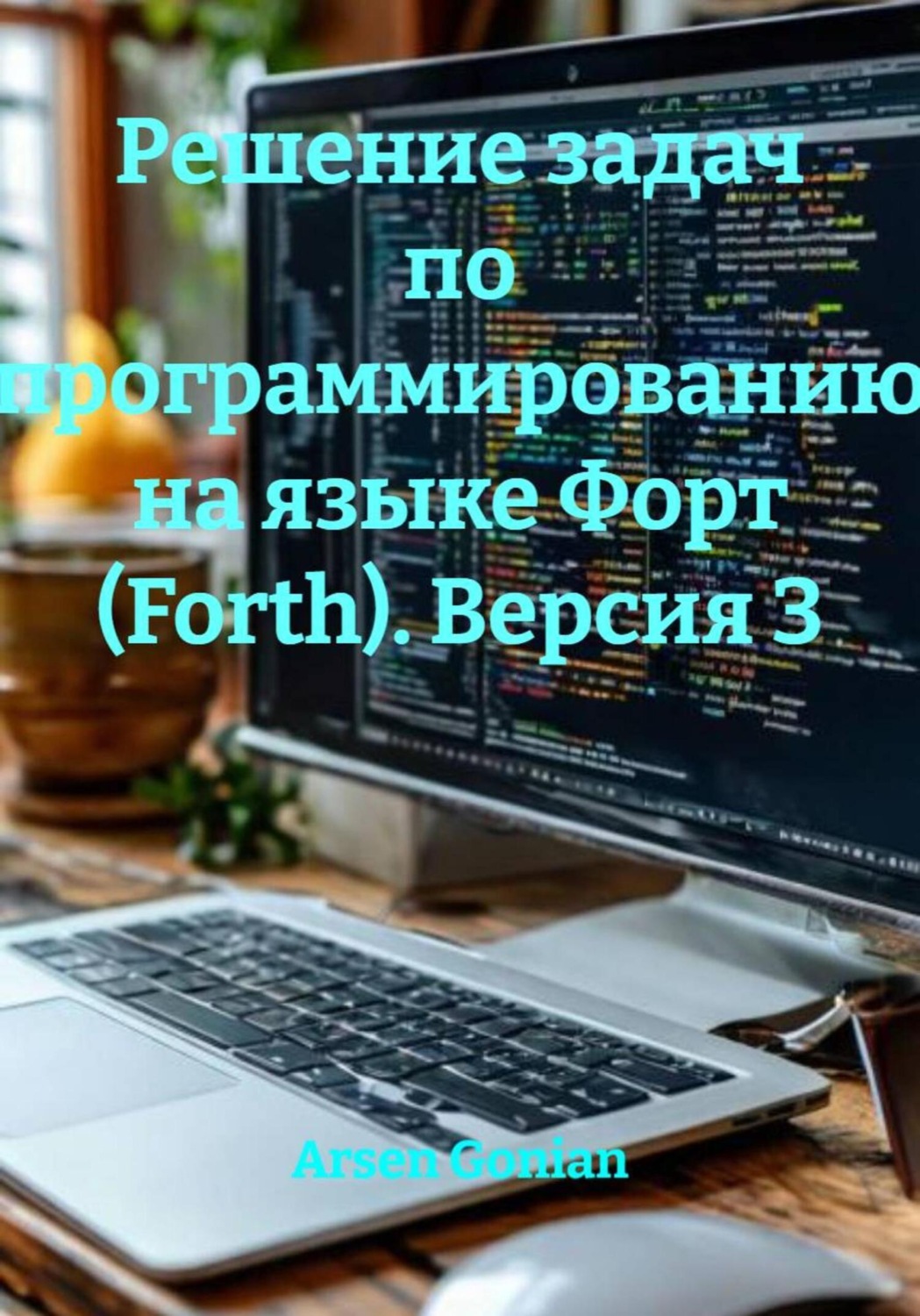 Обложка книги «Решение задач по программированию на языке Форт (Forth). Версия 3»