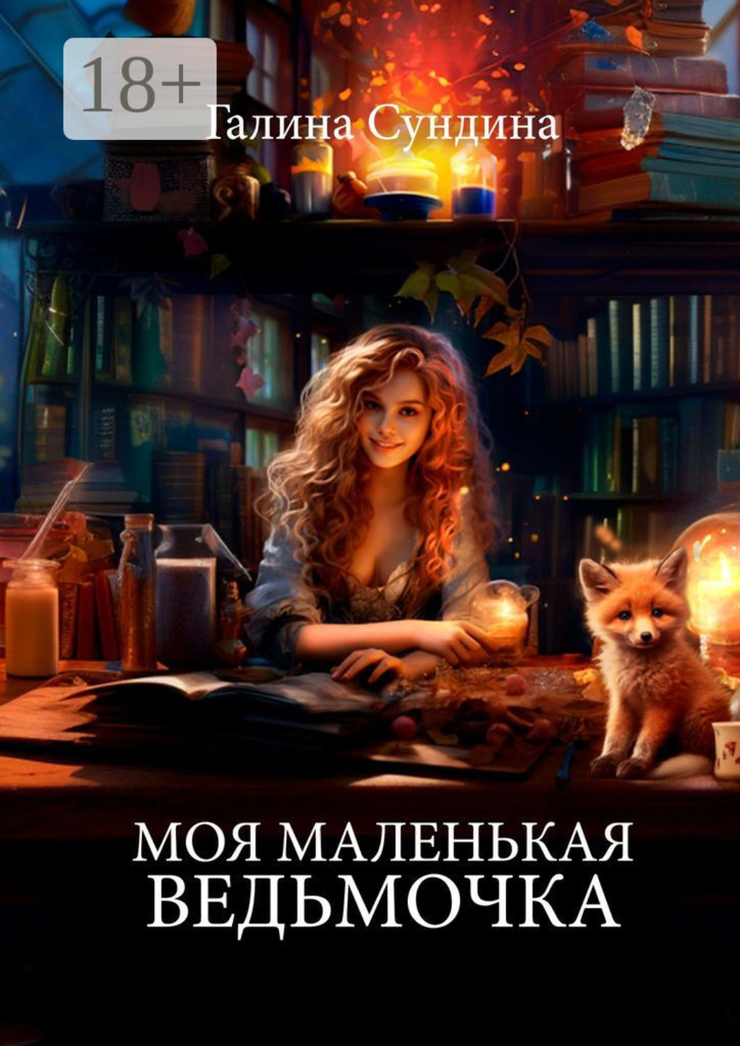 Обложка книги «Моя маленькая ведьмочка»