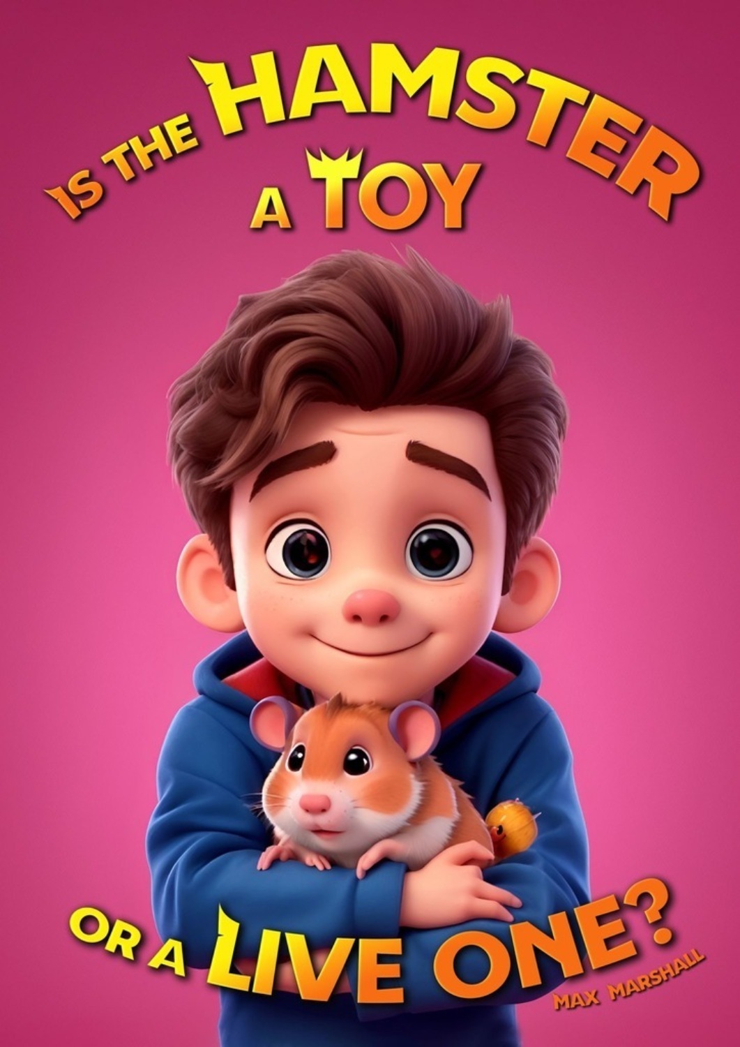 Обложка книги «Is the Hamster a Toy or a Live One?»