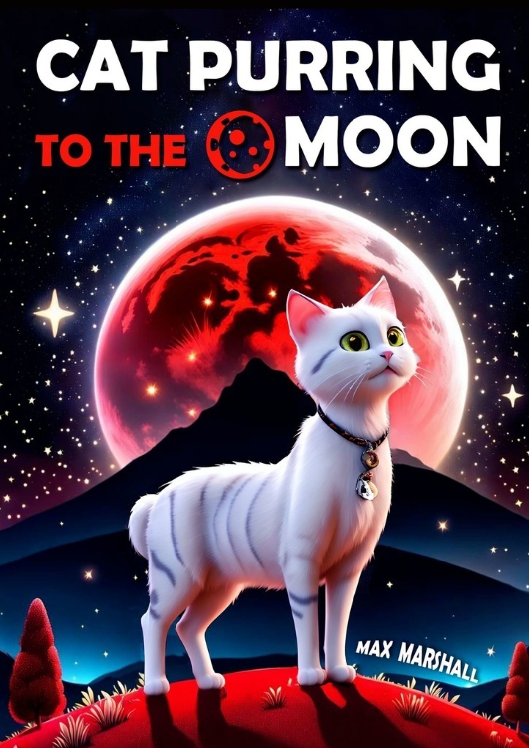 Обложка книги «Cat Purring to the Moon»