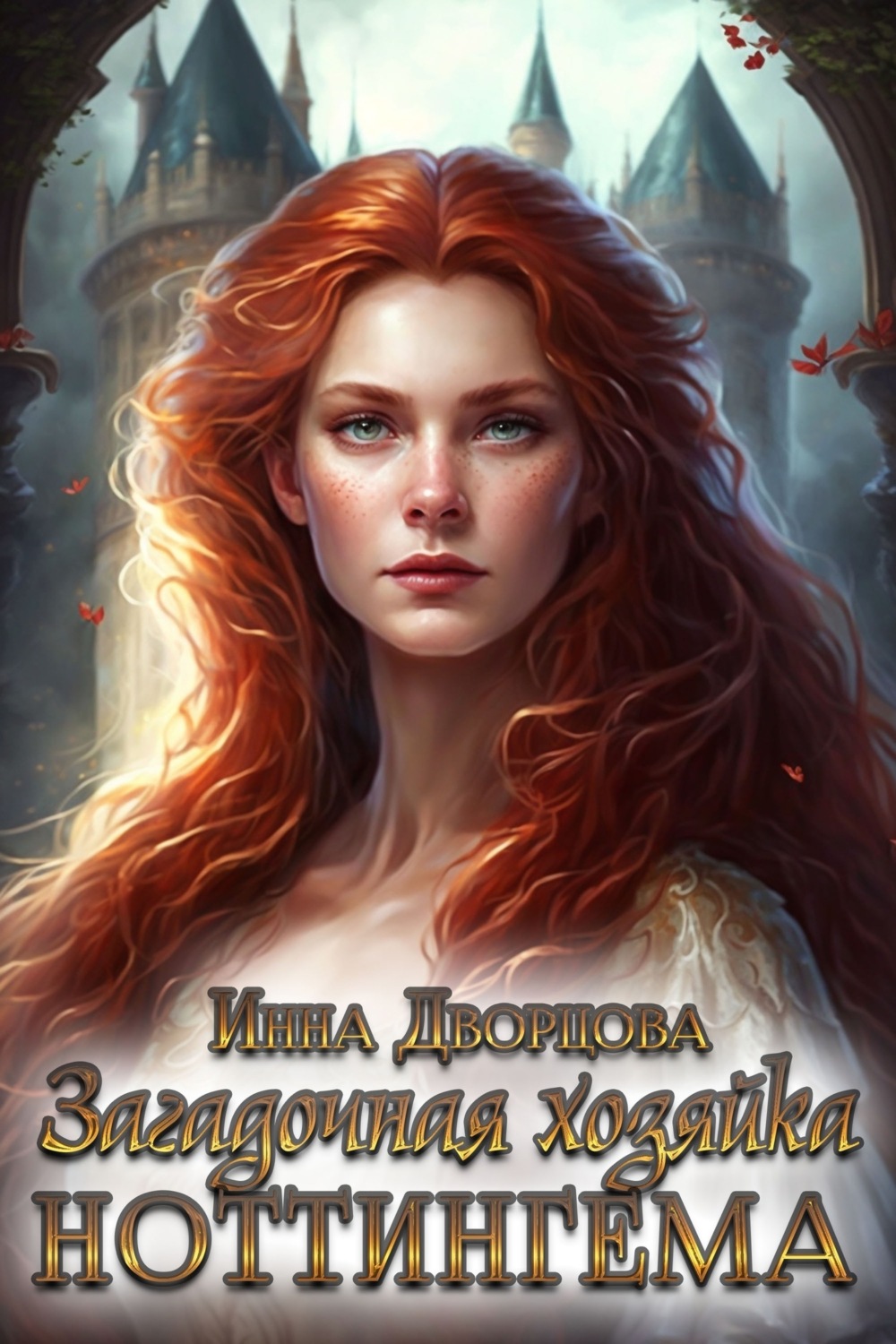 Обложка книги «Загадочная хозяйка Ноттингема»