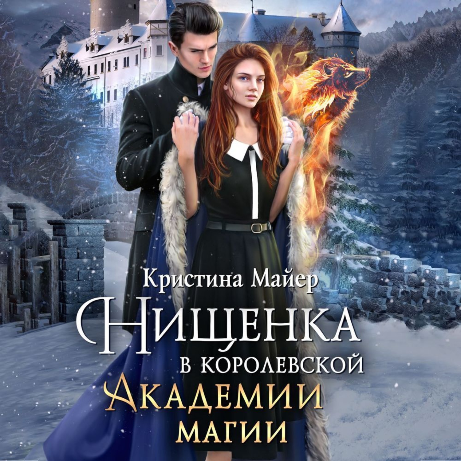 Обложка книги «Нищенка в Королевской Академии магии. Зимняя практика»