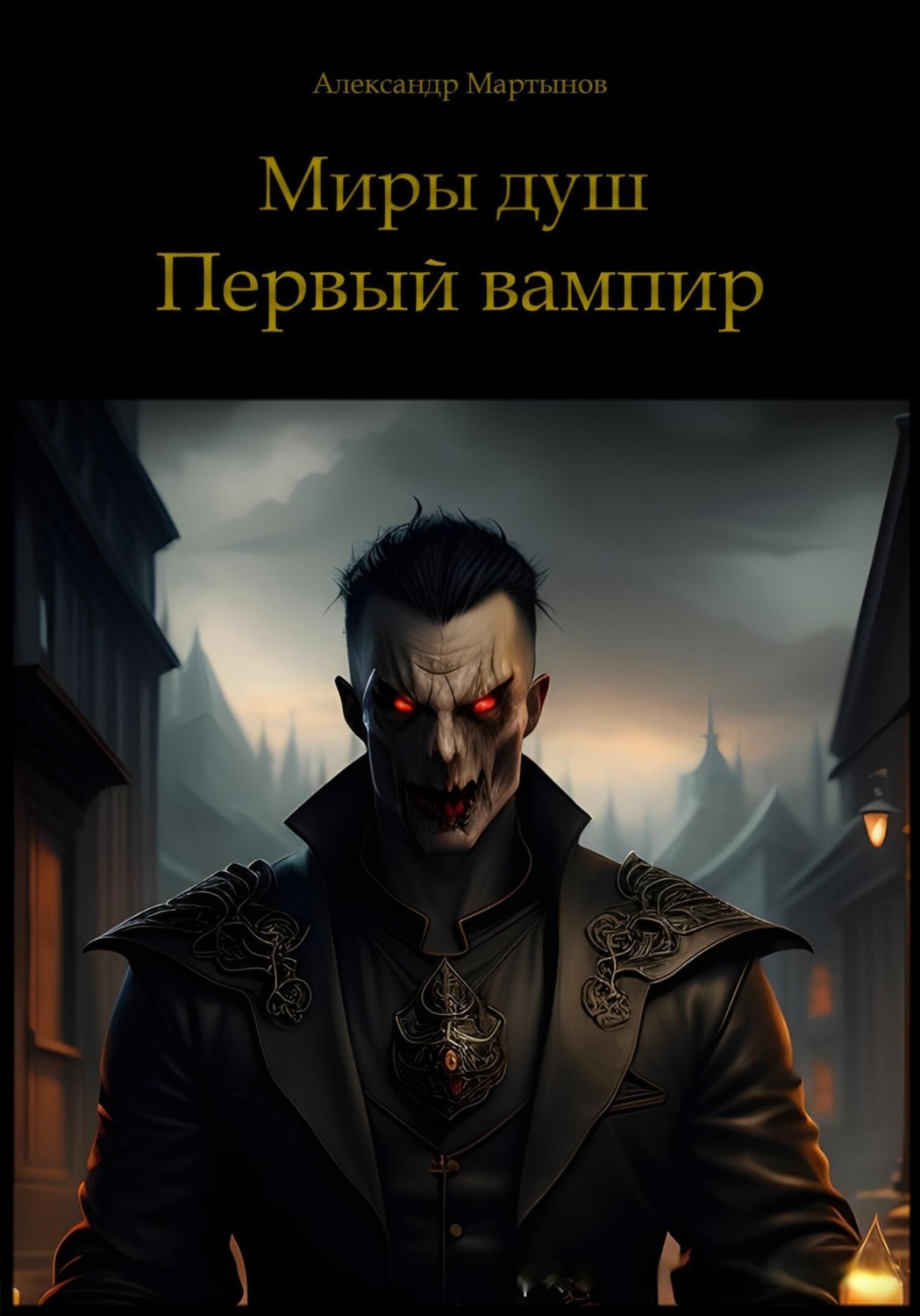 Обложка книги «Миры душ. Первый вампир»