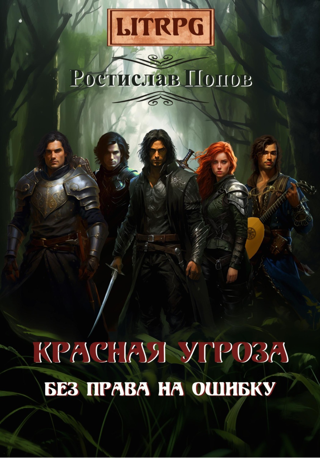 Обложка книги «Без права на ошибку. Красная угроза»