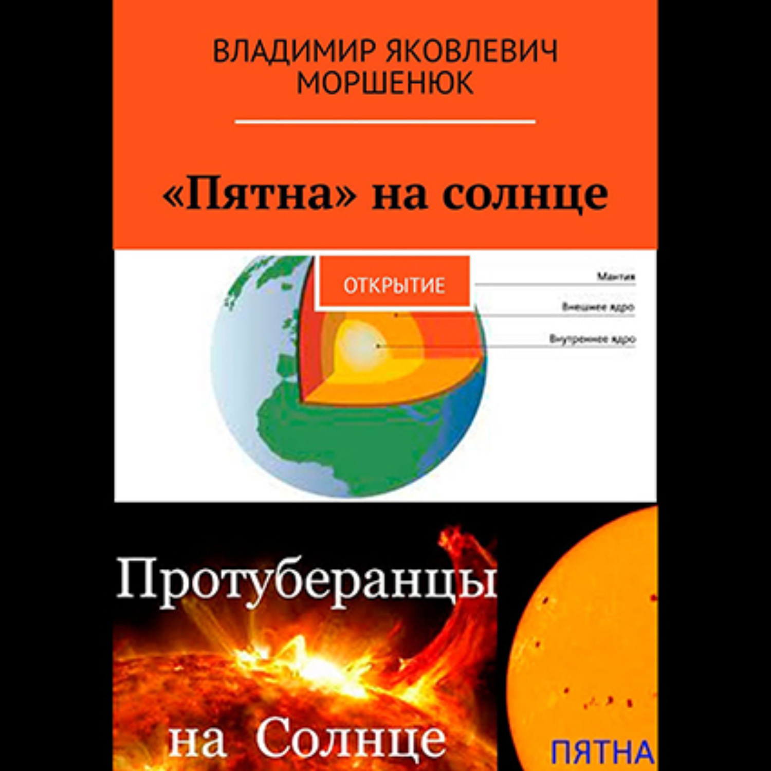 Обложка книги ««Пятна» на солнце. Открытие»