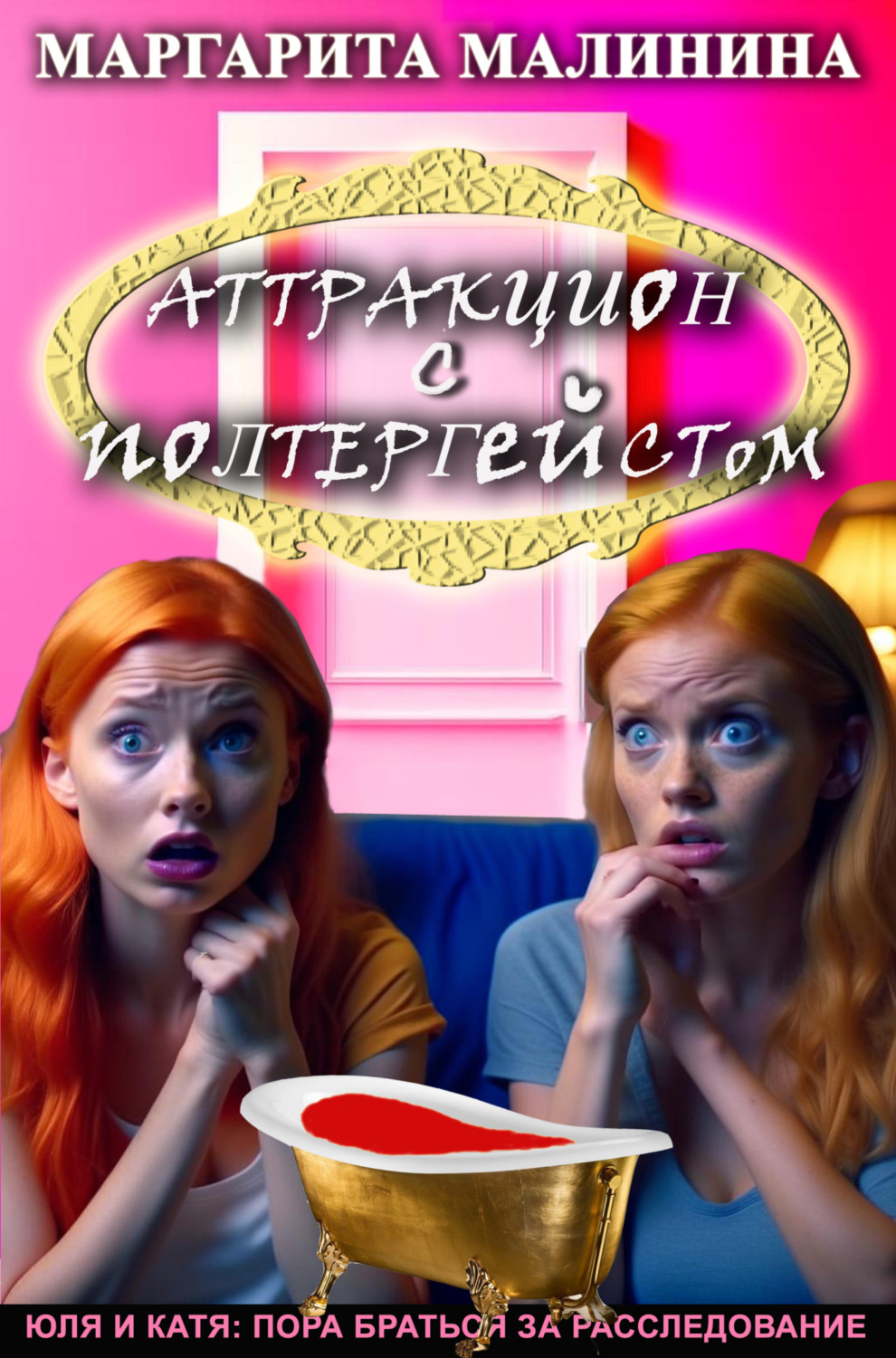 Обложка книги «Аттракцион с полтергейстом»