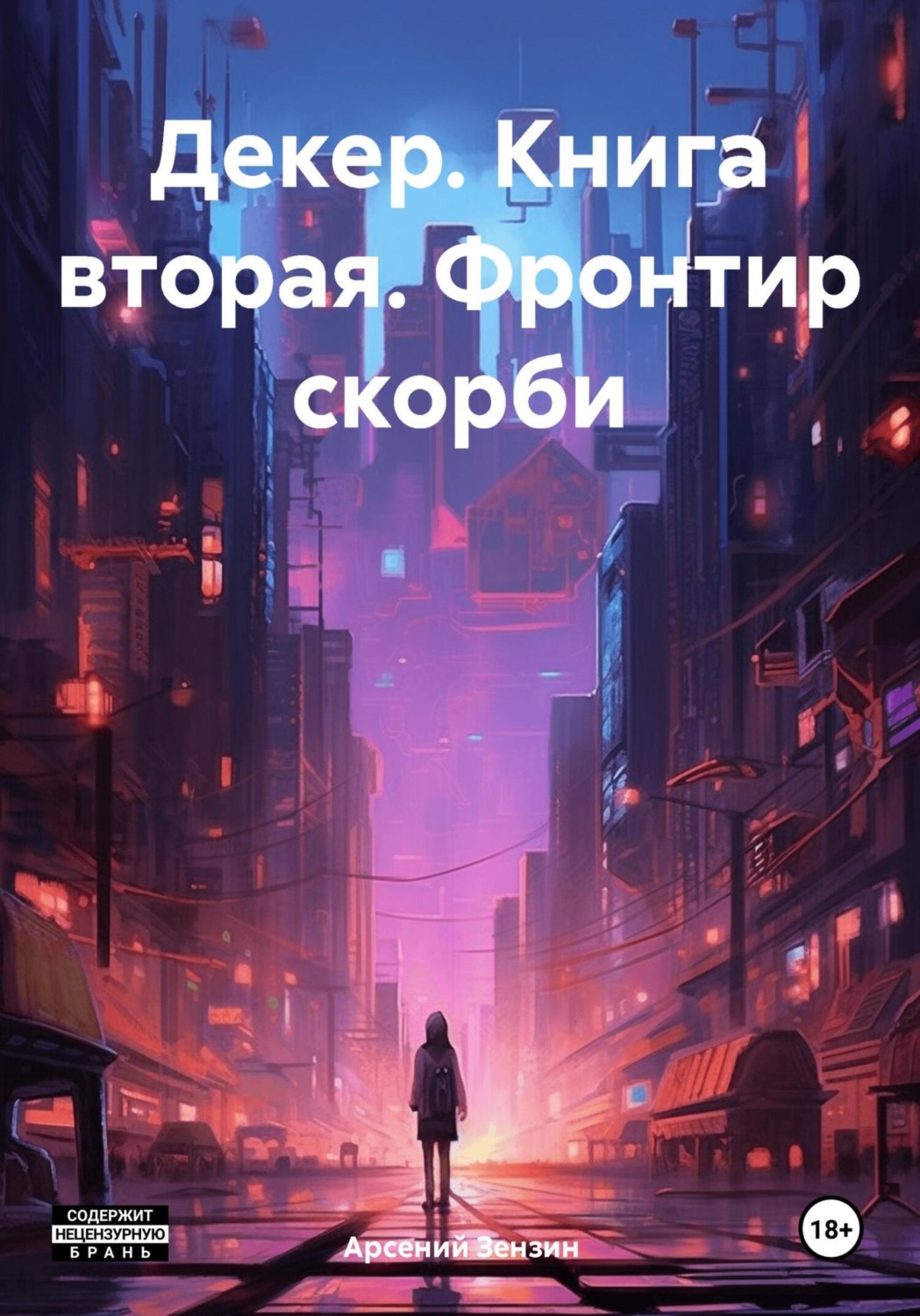 Обложка книги «Декер. Книга вторая. Фронтир скорби»