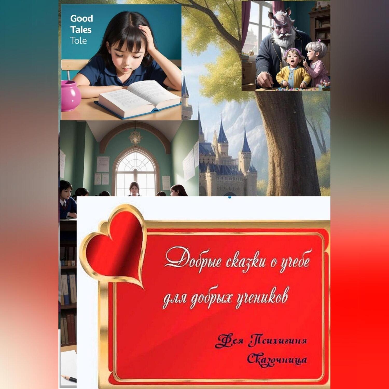 Обложка книги «Добрые сказки о учебе для добрых учеников»