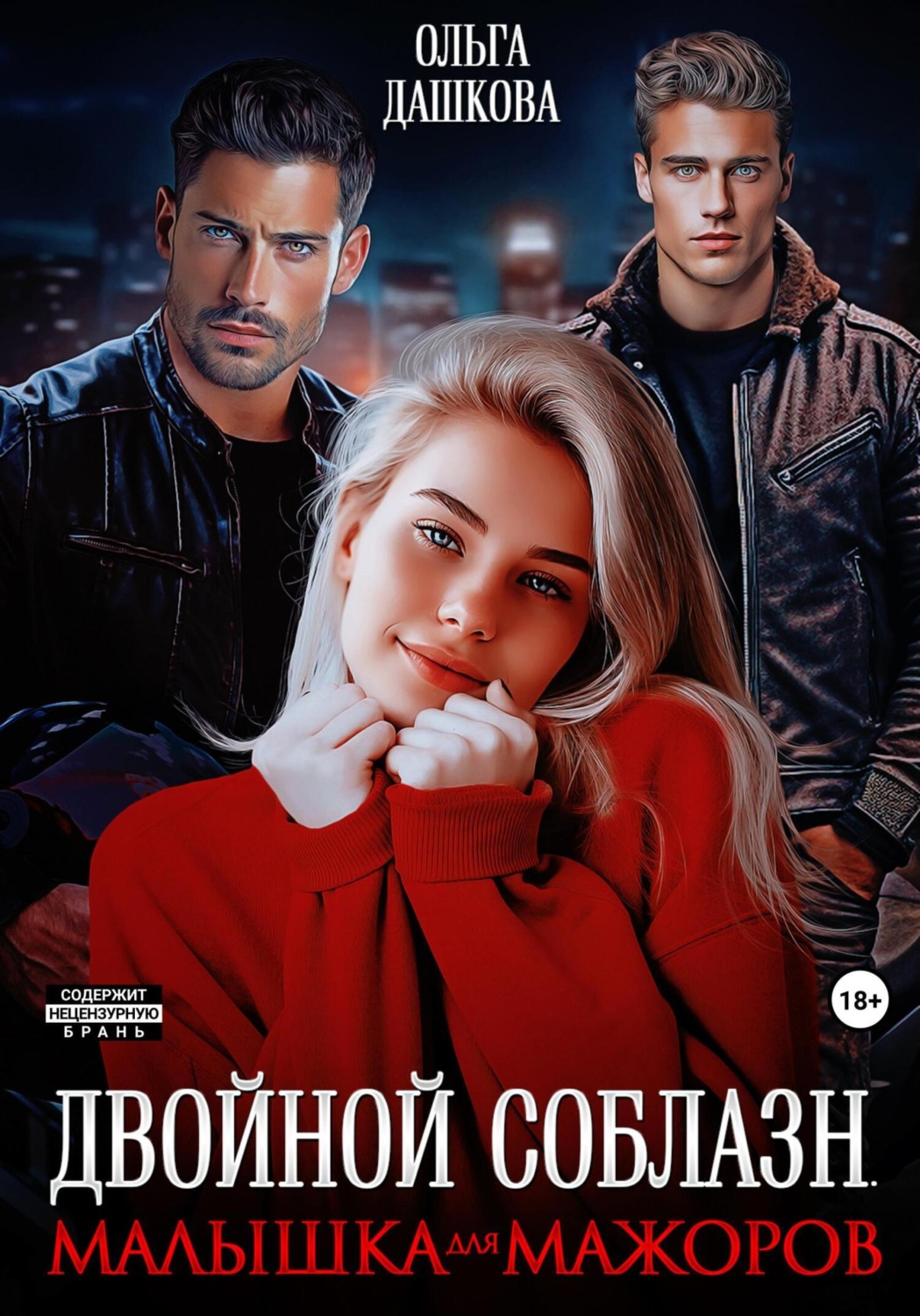 Обложка книги «Двойной соблазн. Малышка для мажоров»