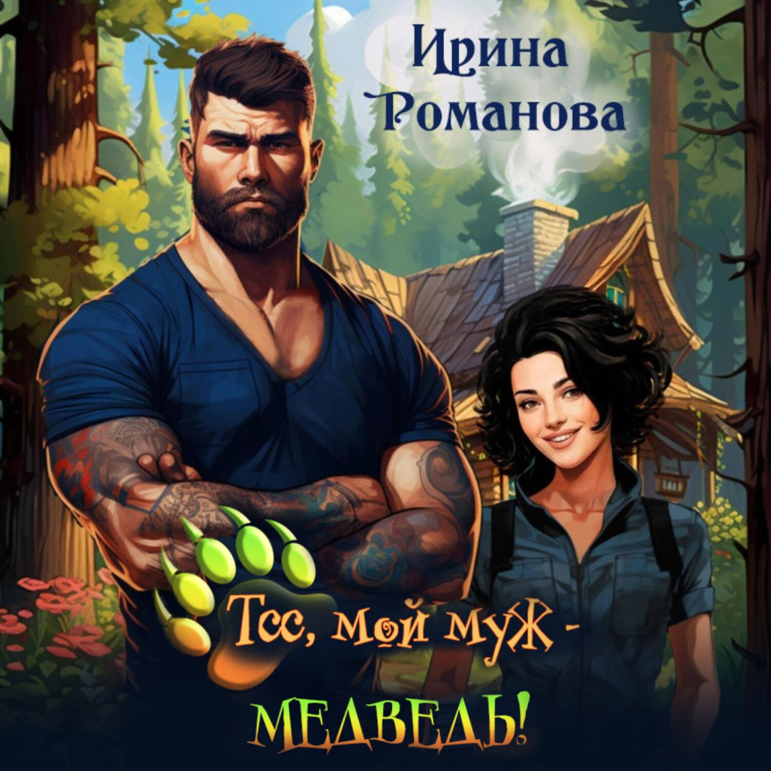 Обложка книги «Тсс, мой муж – медведь!»