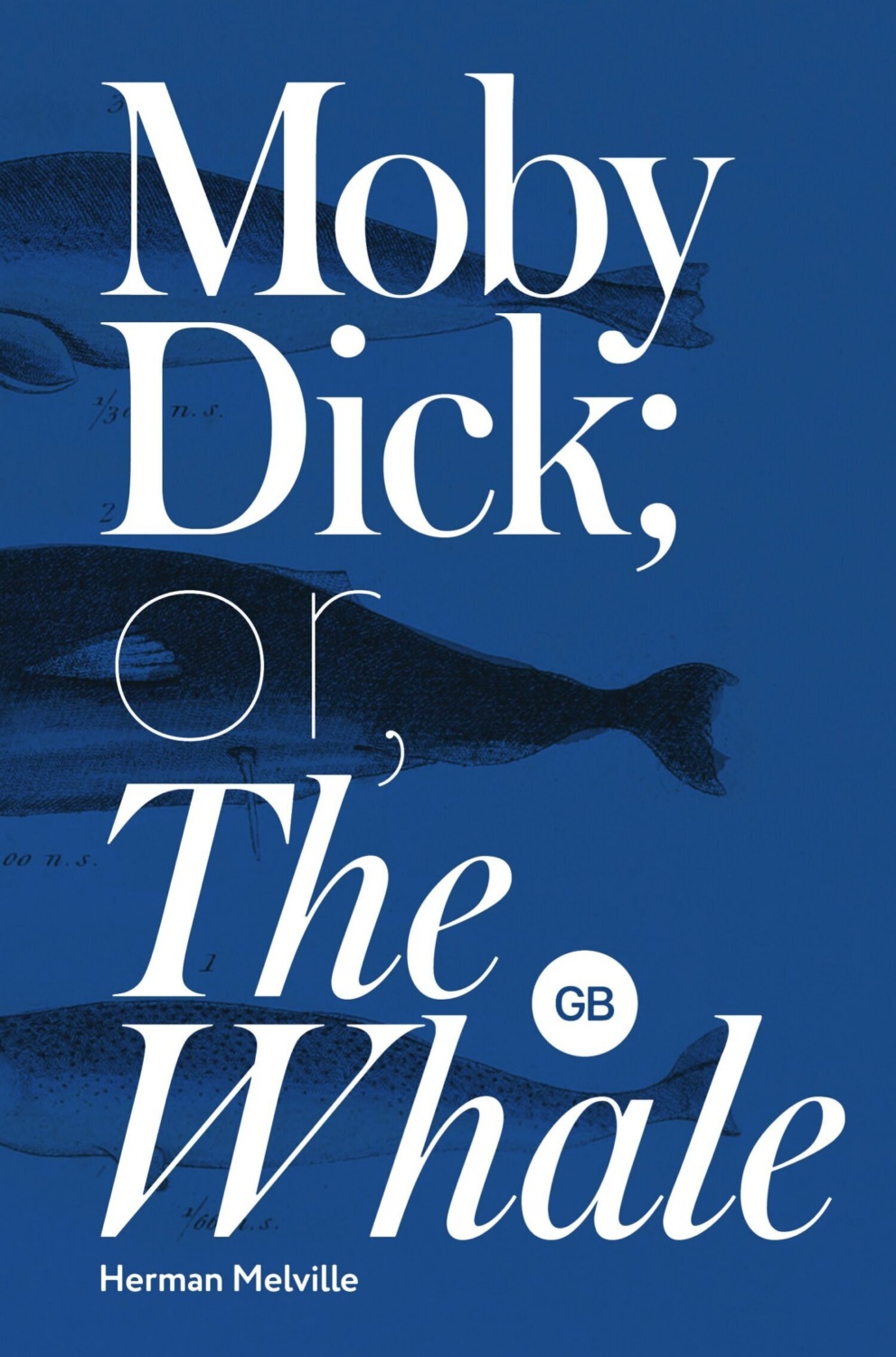 Обложка книги «Moby Dick or The Whale / Моби Дик или Белый кит»