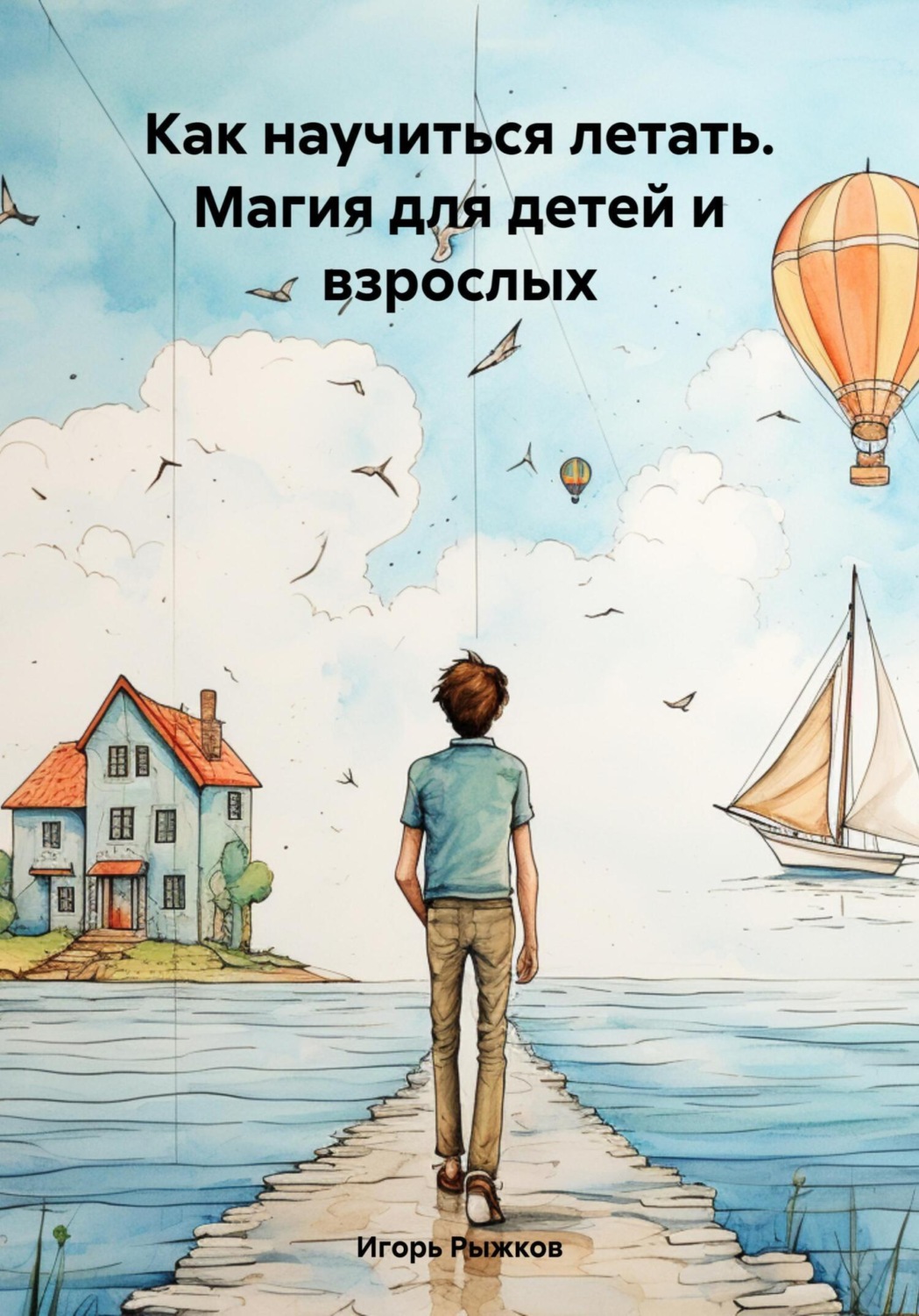 Обложка книги «Как научиться летать. Магия для детей и взрослых»