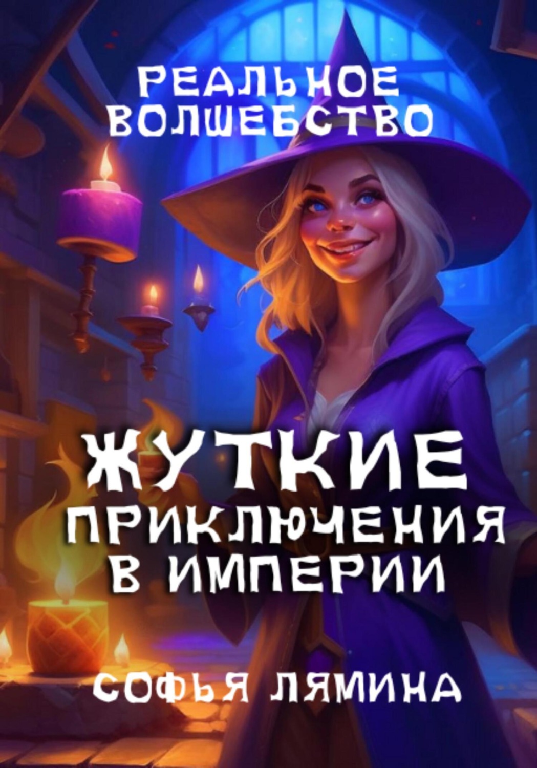 Обложка книги «Жуткие приключения в империи»