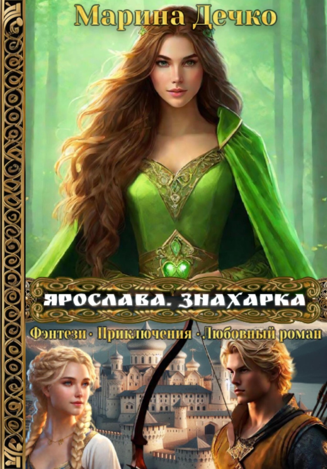Обложка книги «Ярослава. Знахарка»