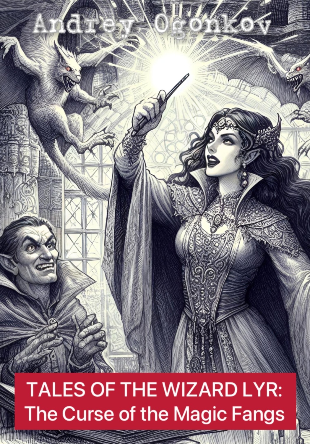Обложка книги «Tales of the Wizard Lyr: The Curse of the Magic Fangs»