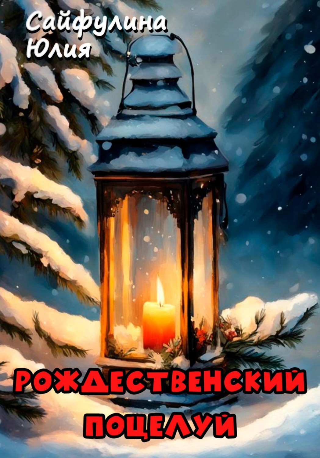 Обложка книги «Рождественский поцелуй»