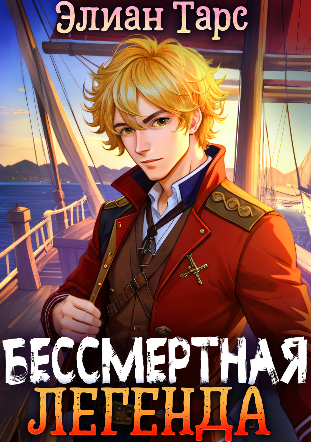 Обложка книги «Хозяин восьми морей: Бессмертная Легенда»