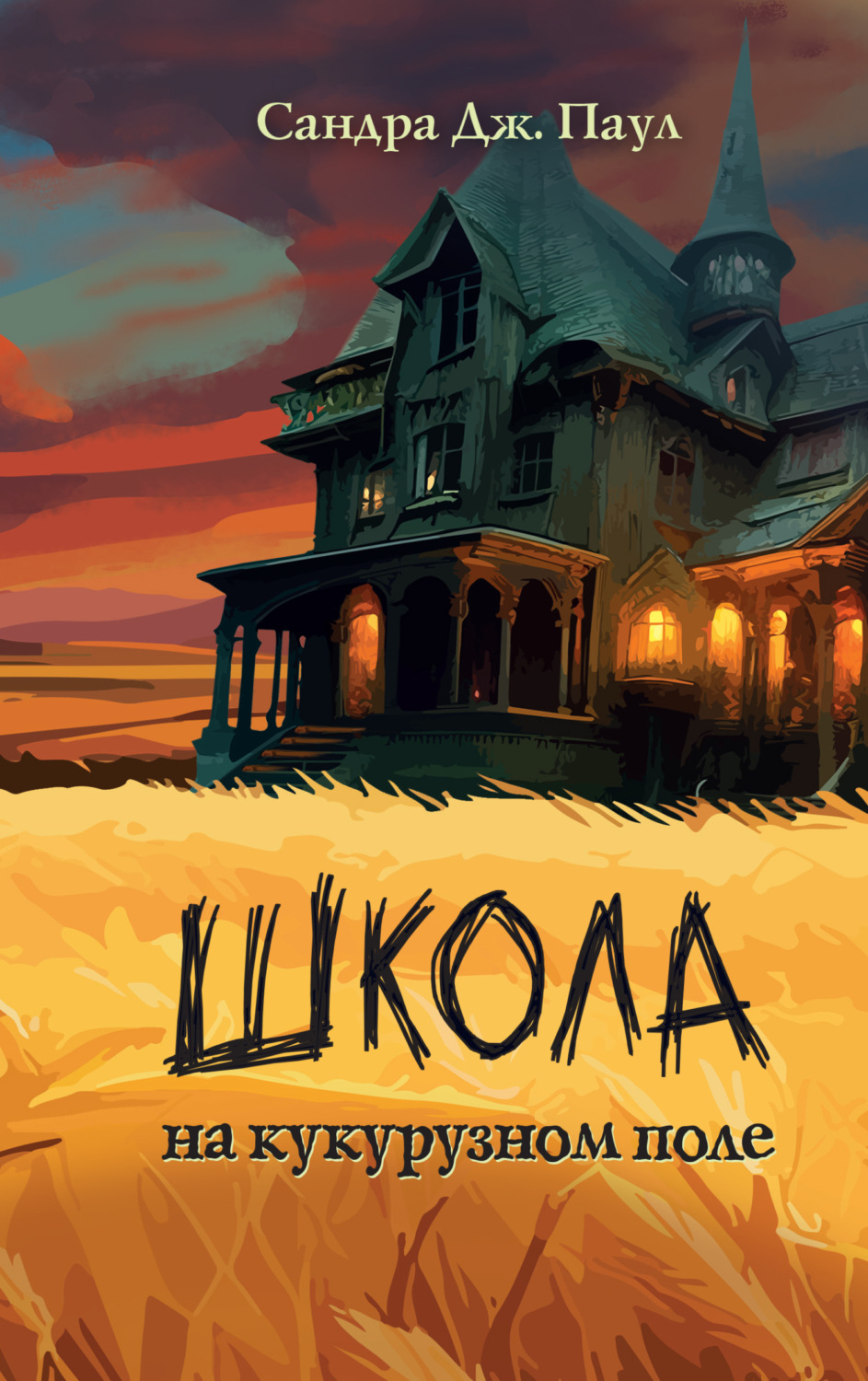 Обложка книги «Школа на кукурузном поле»
