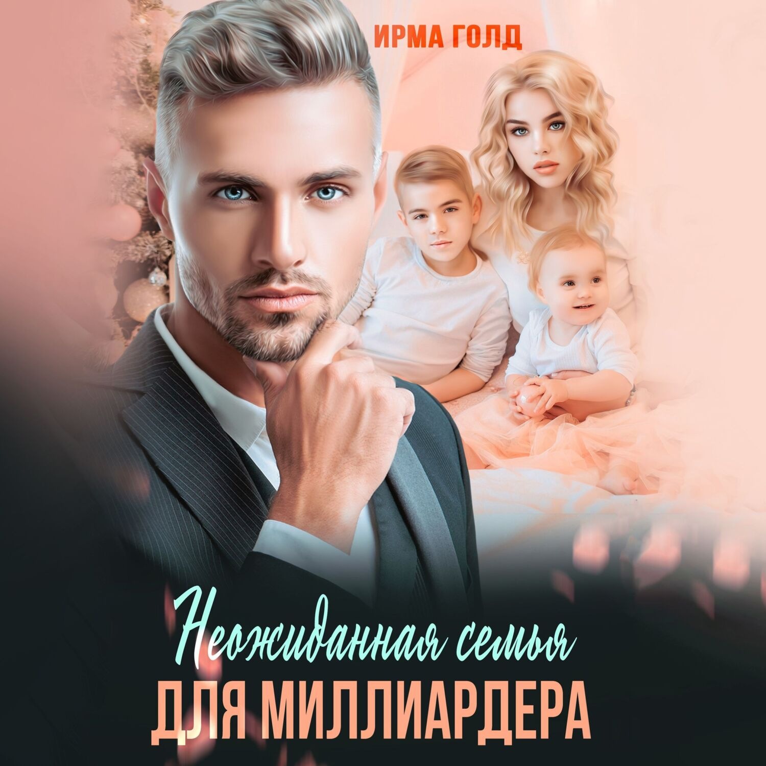 Обложка книги «Неожиданная семья для миллиардера»