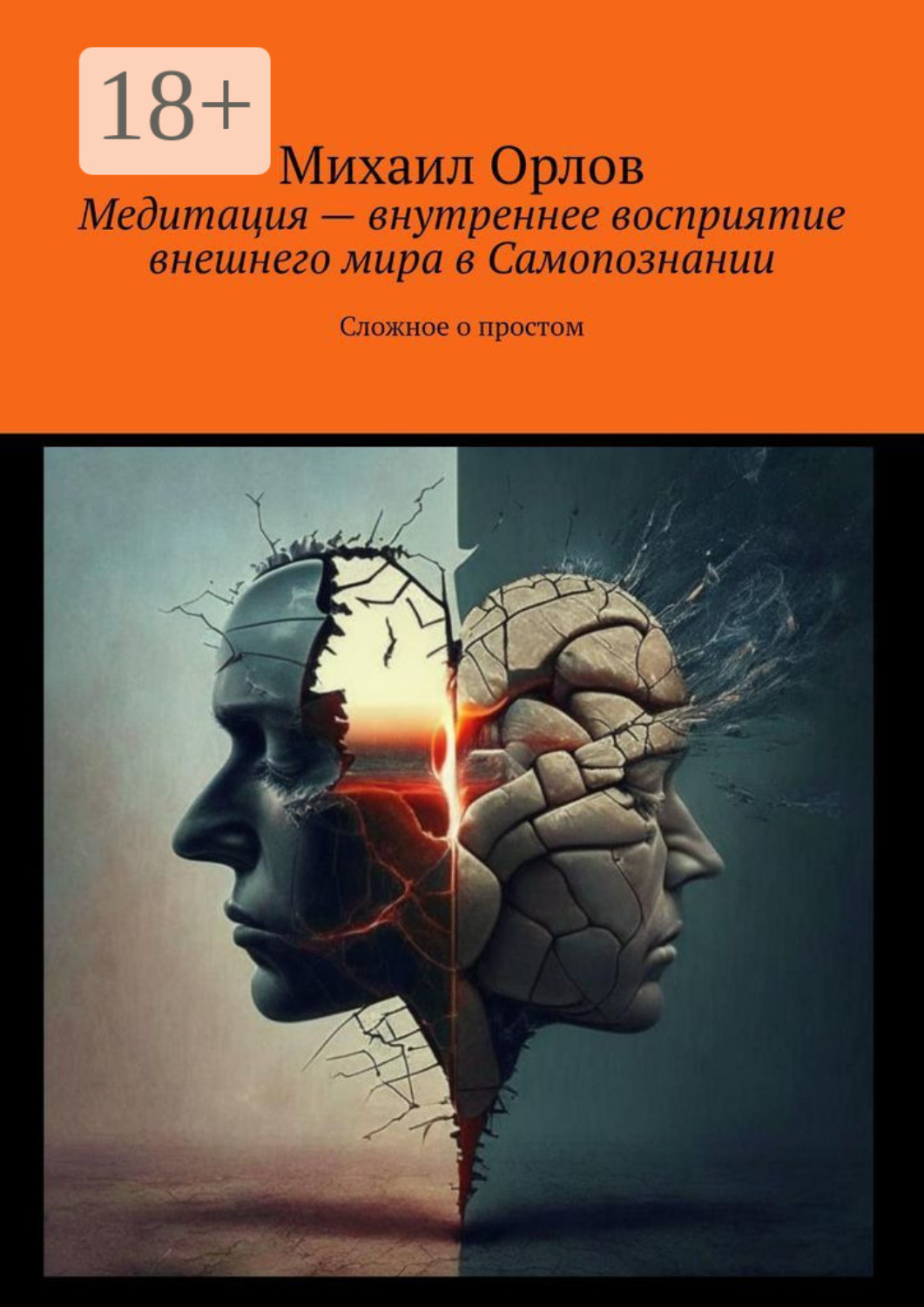 Обложка книги «Медитация – внутреннее восприятие внешнего мира в самопознании. Сложное о простом»