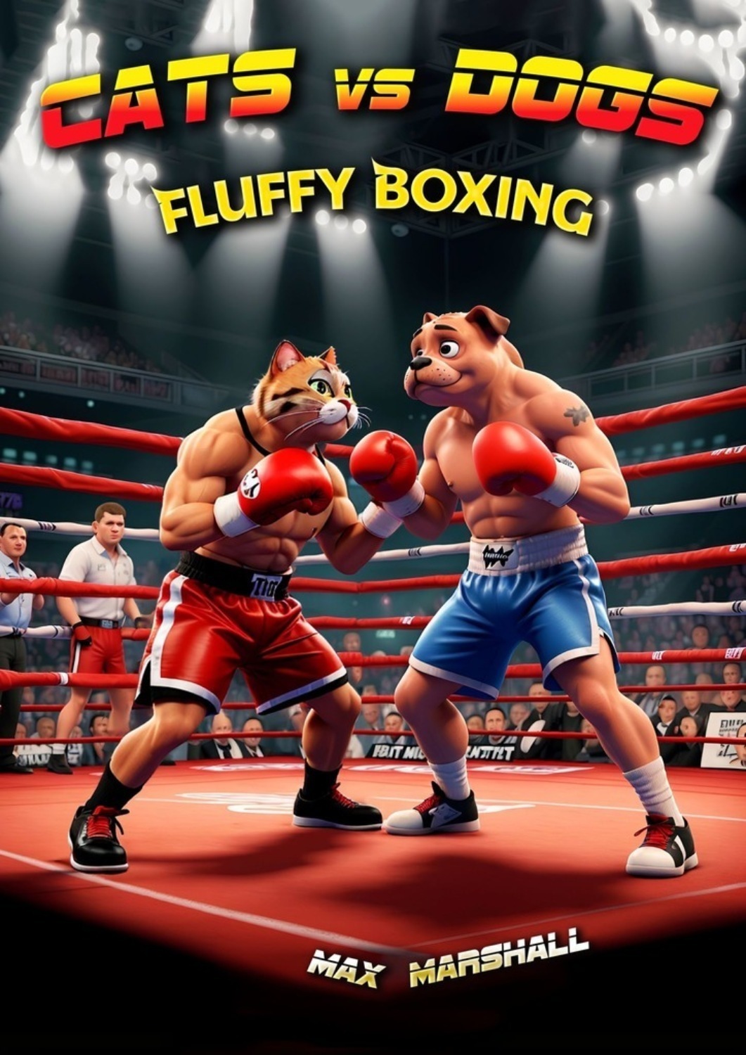 Обложка книги «Cats vs Dogs – Fluffy Boxing»
