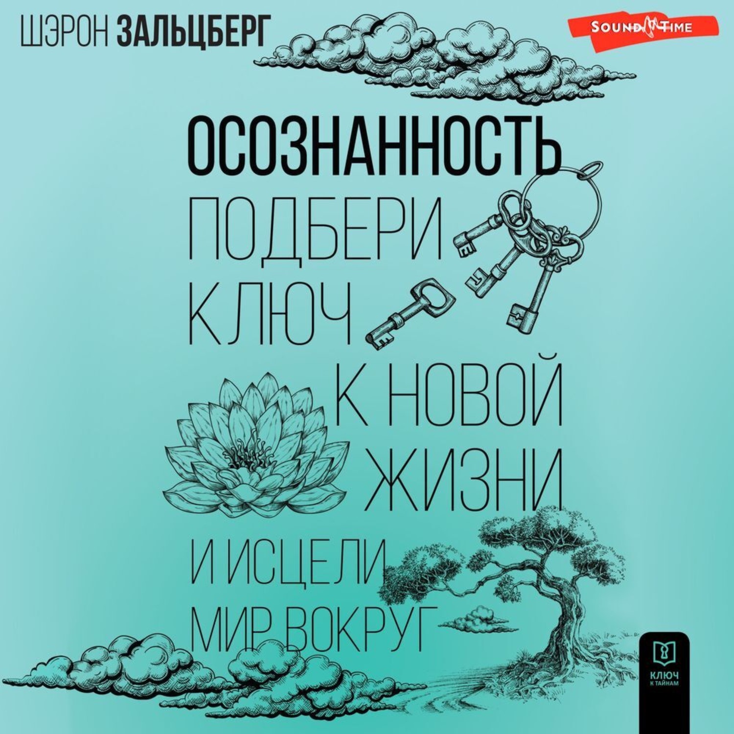Обложка книги «Осознанность. Подбери ключ к новой жизни и исцели мир вокруг»