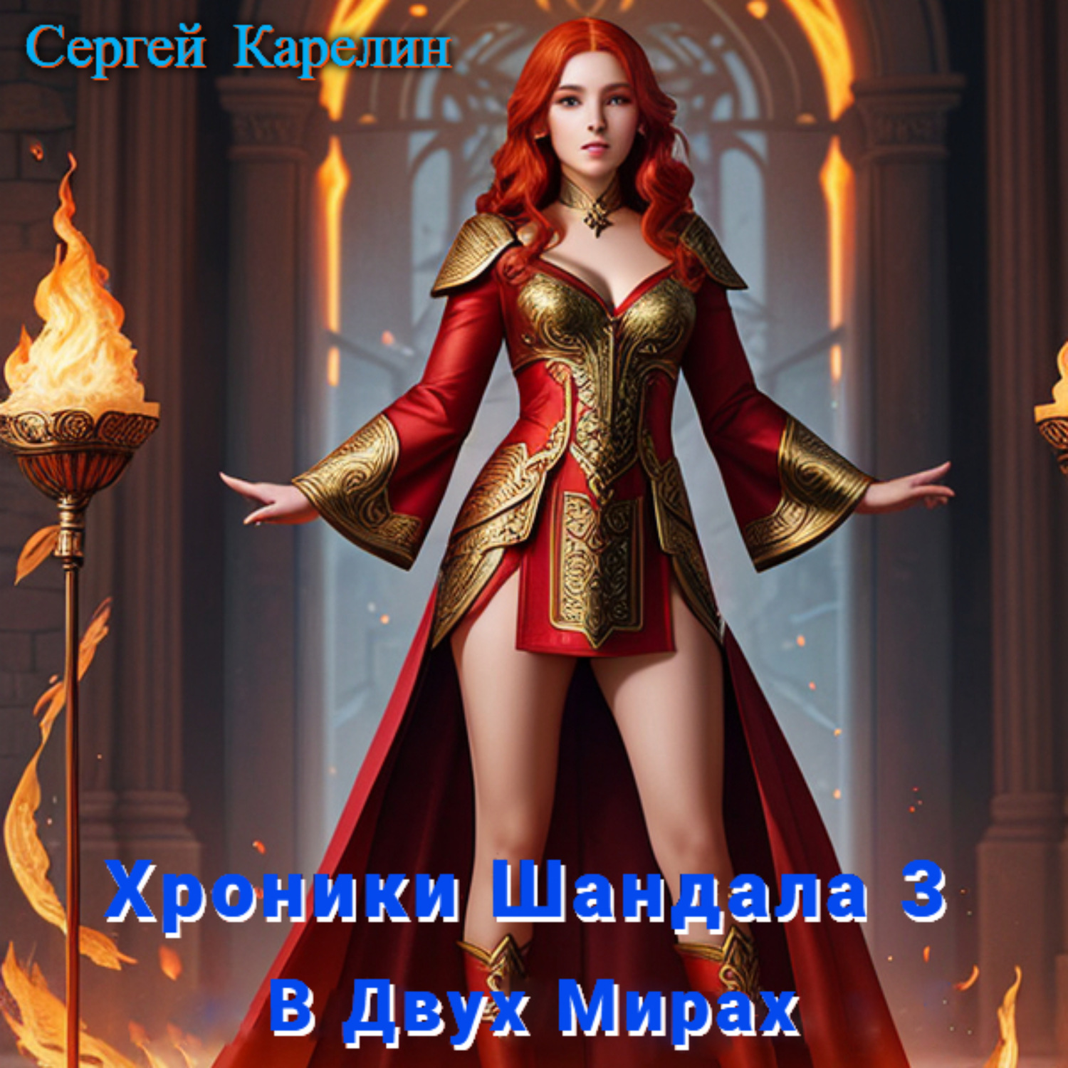 Обложка книги «Хроники Шандала 3. В двух мирах»
