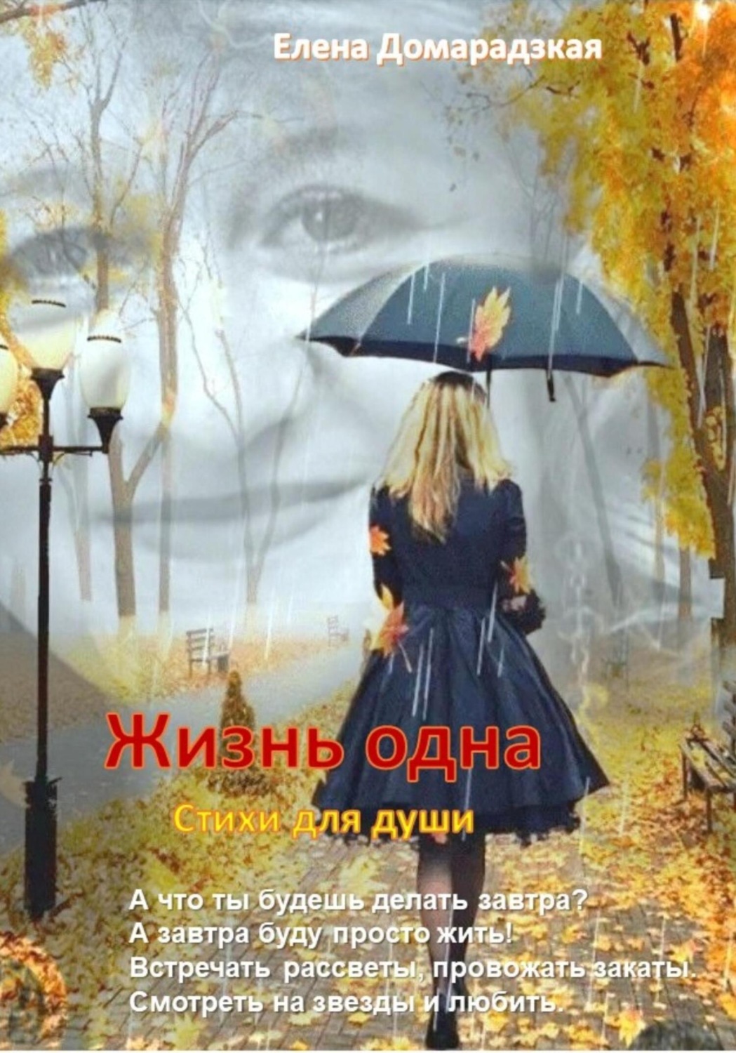 Обложка книги «Жизнь одна»