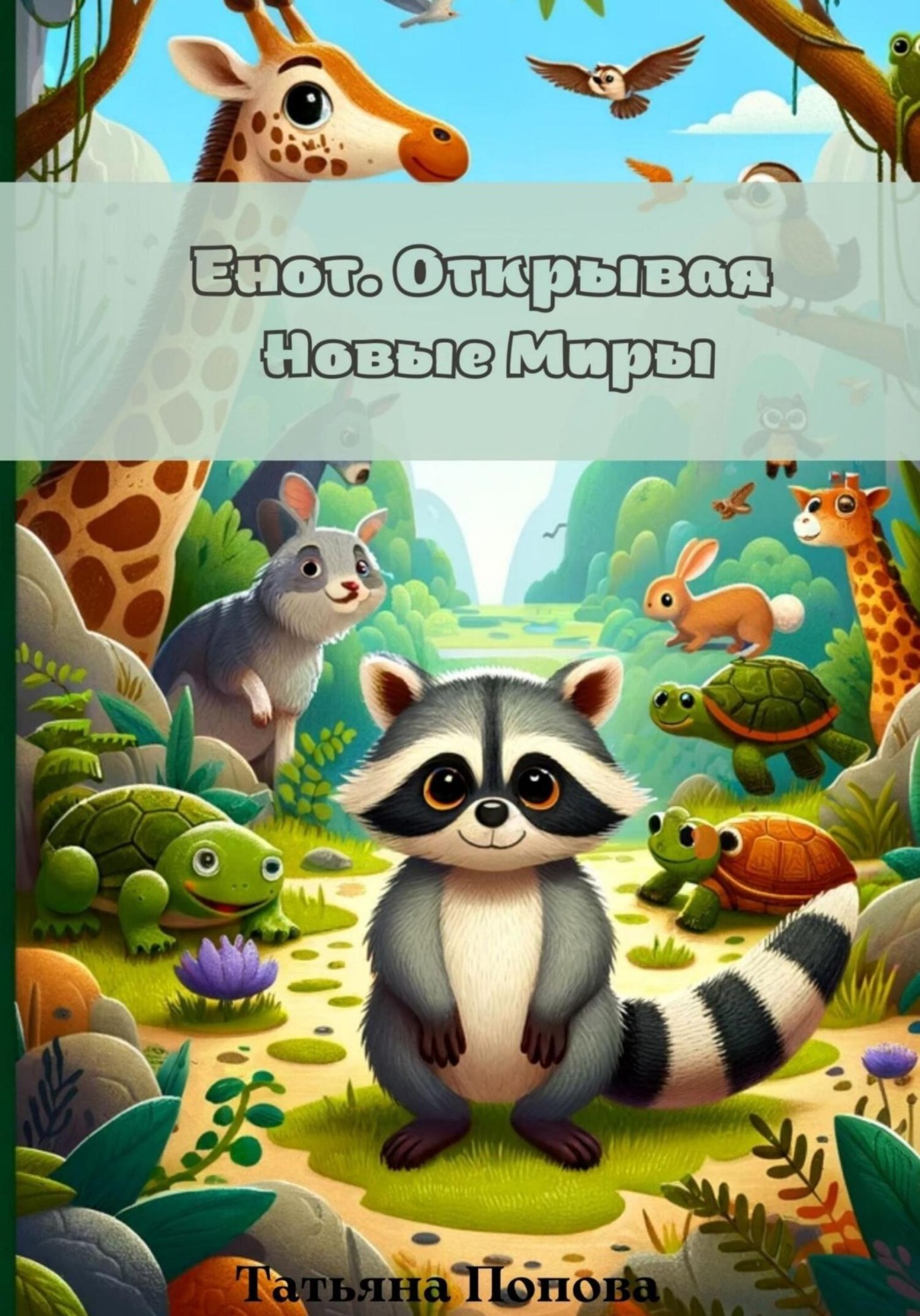 Обложка книги «Енот. Открывая Новые Миры»